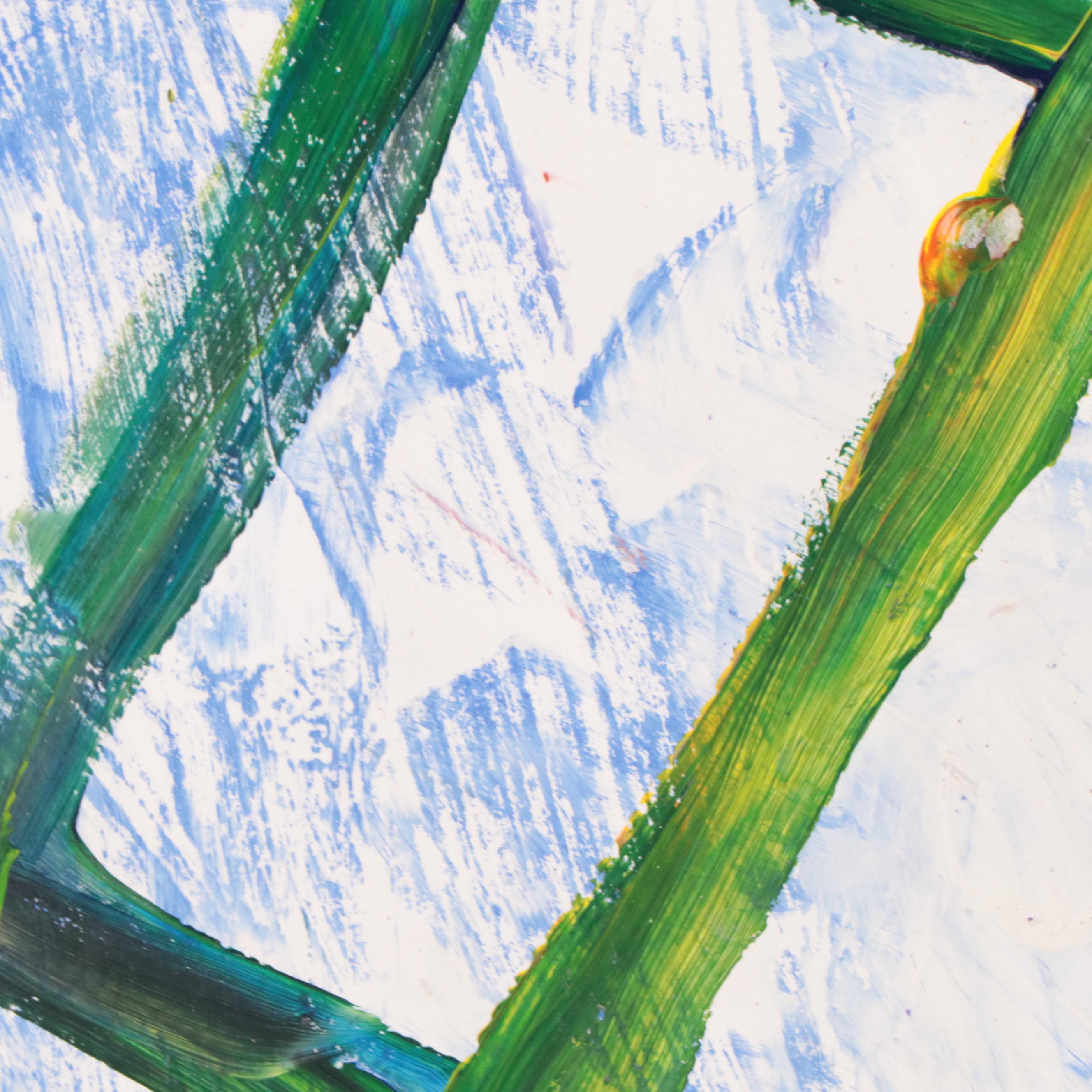 Robert Wright Figural Folk Art Acrylic Painting