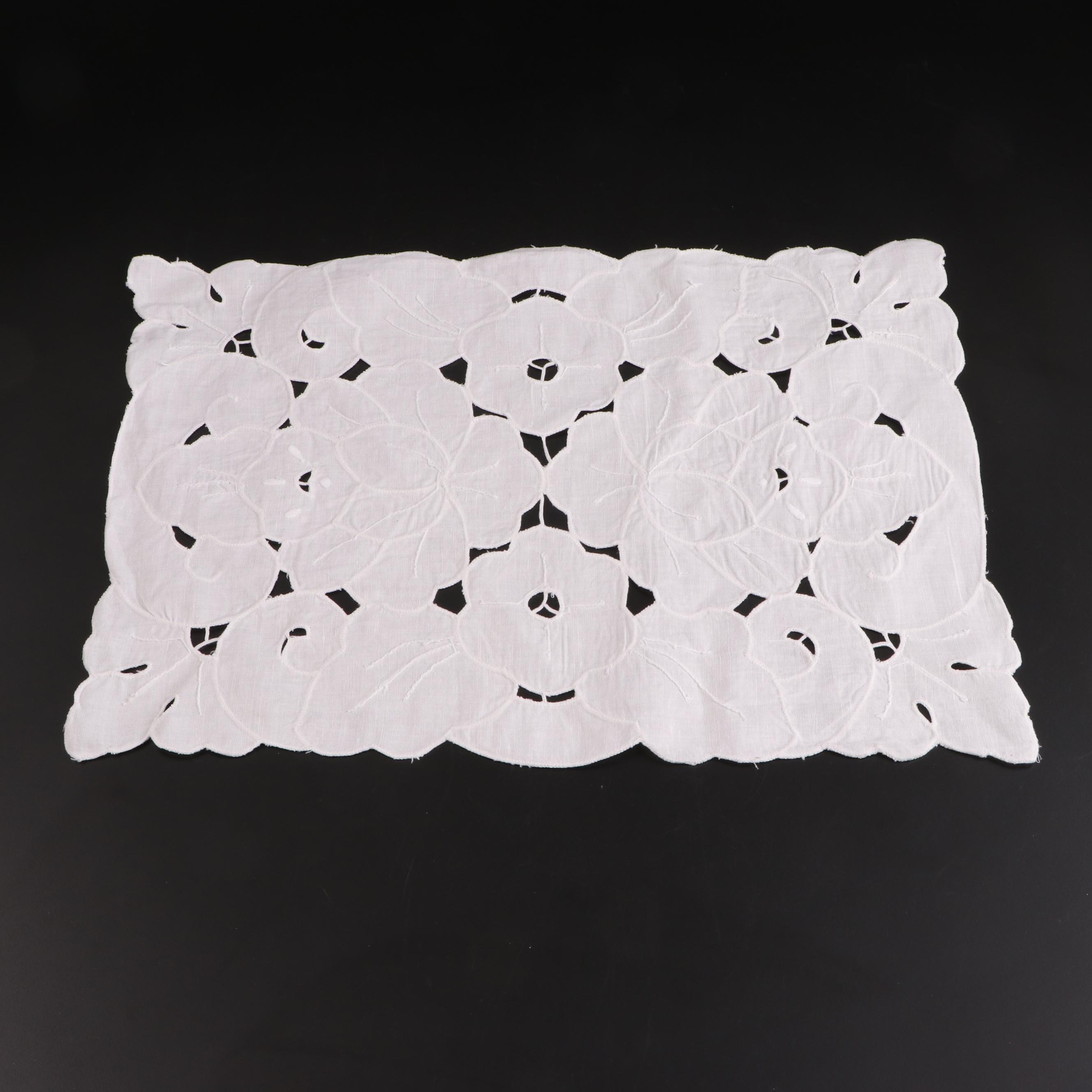 Cut Work Napkins and Placemats, 20th Century
