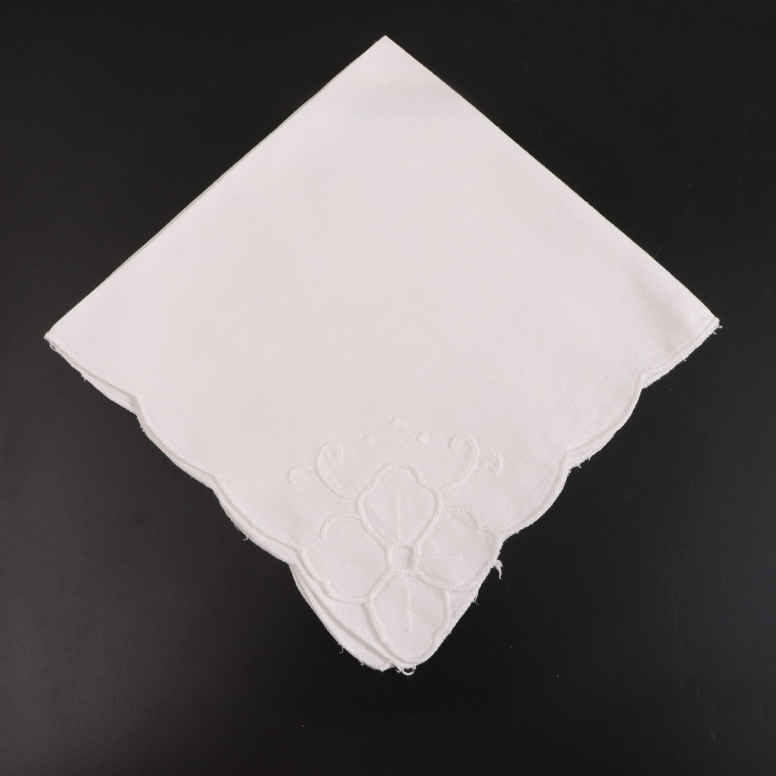 Cut Work Napkins and Placemats, 20th Century