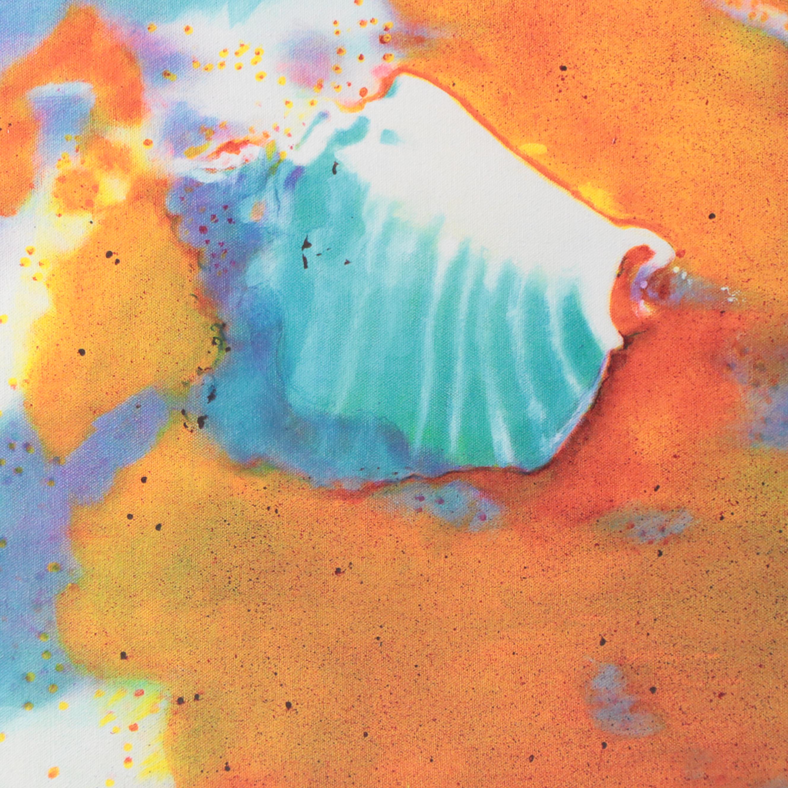 Giclée After CE Whitney "Sea Foam Conch"