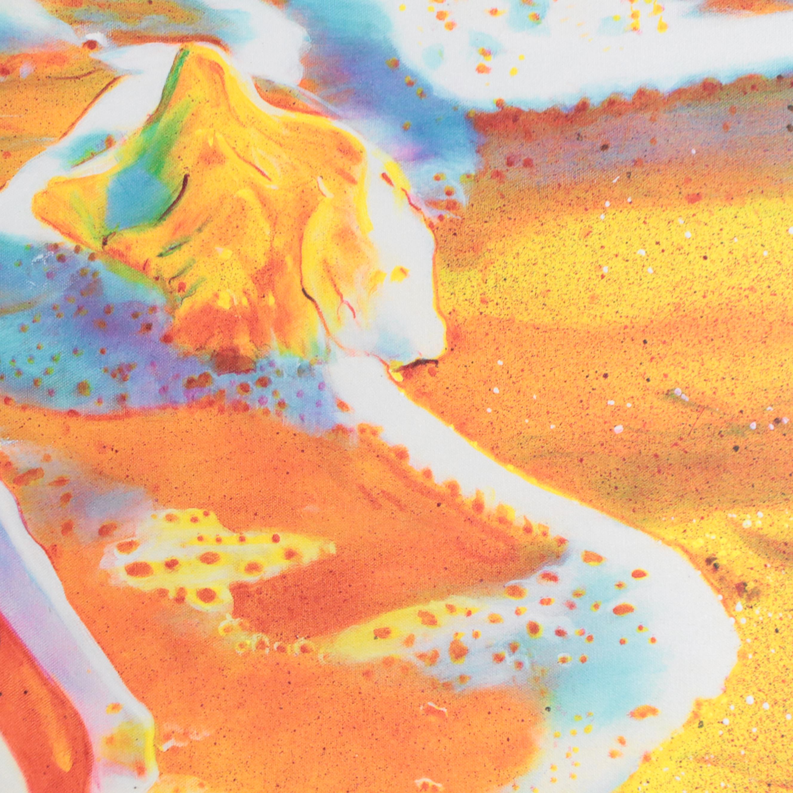 Giclée After CE Whitney "Sea Foam Conch"