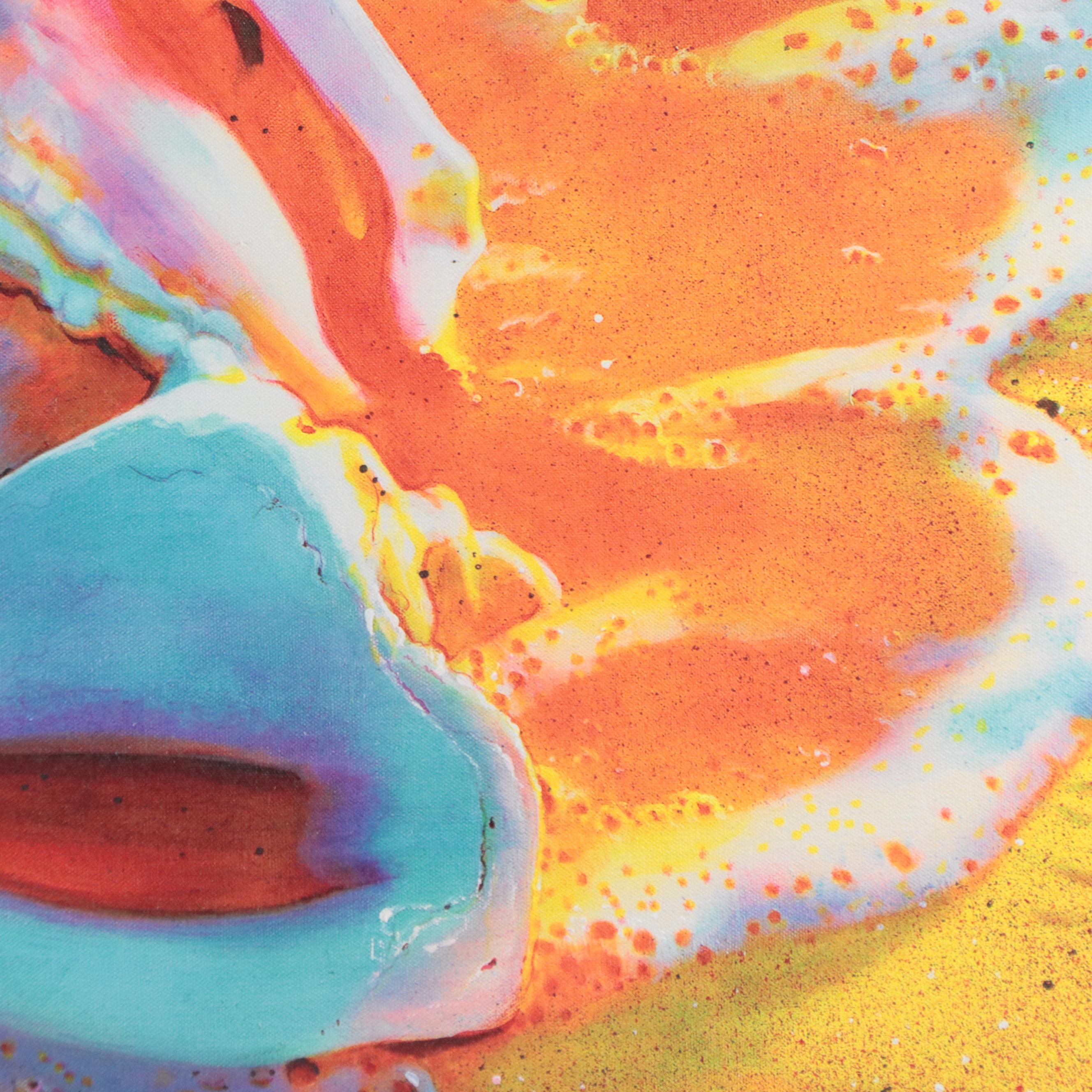 Giclée After CE Whitney "Sea Foam Conch"