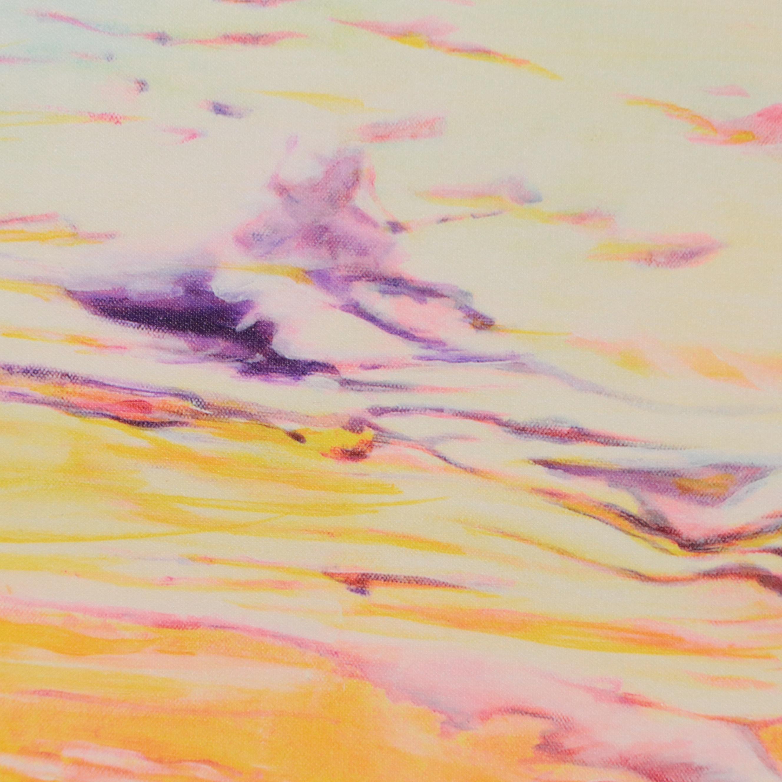 Giclée After CE Whitney "Purple and Gold"