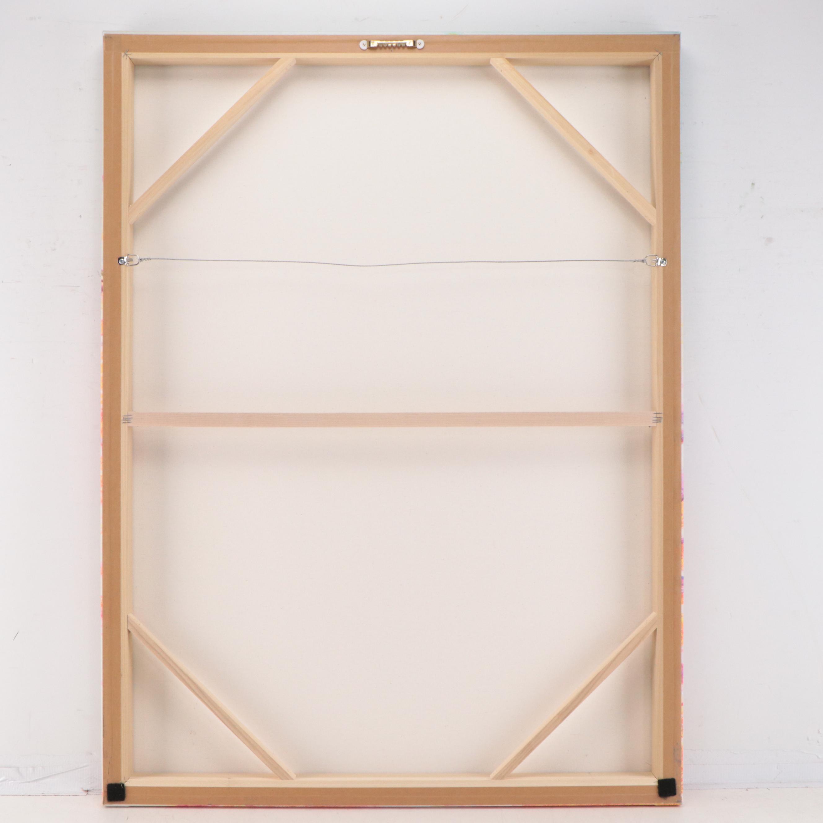 Giclée After CE Whitney "Purple and Gold"