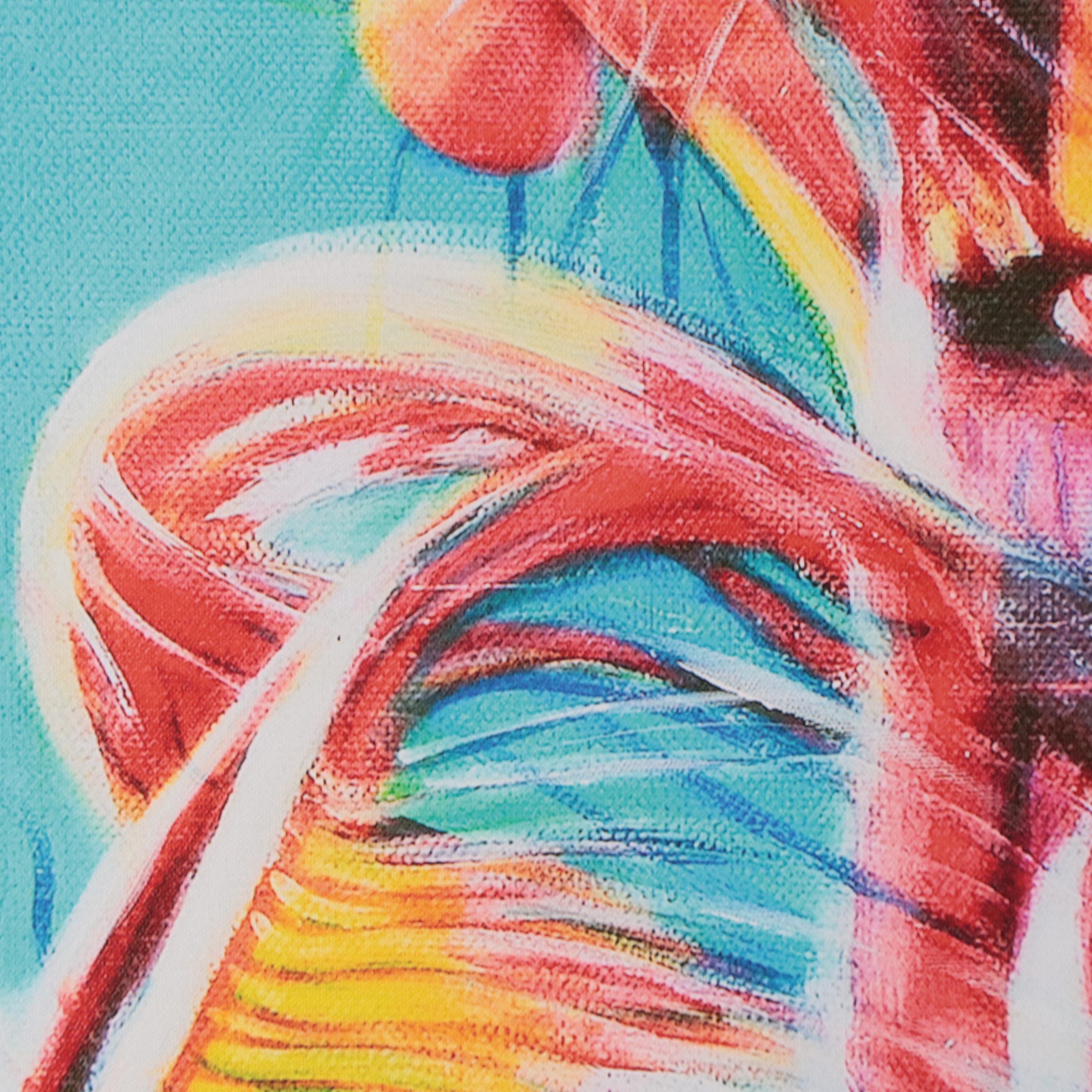 Giclée After CE Whitney "Red Palm"