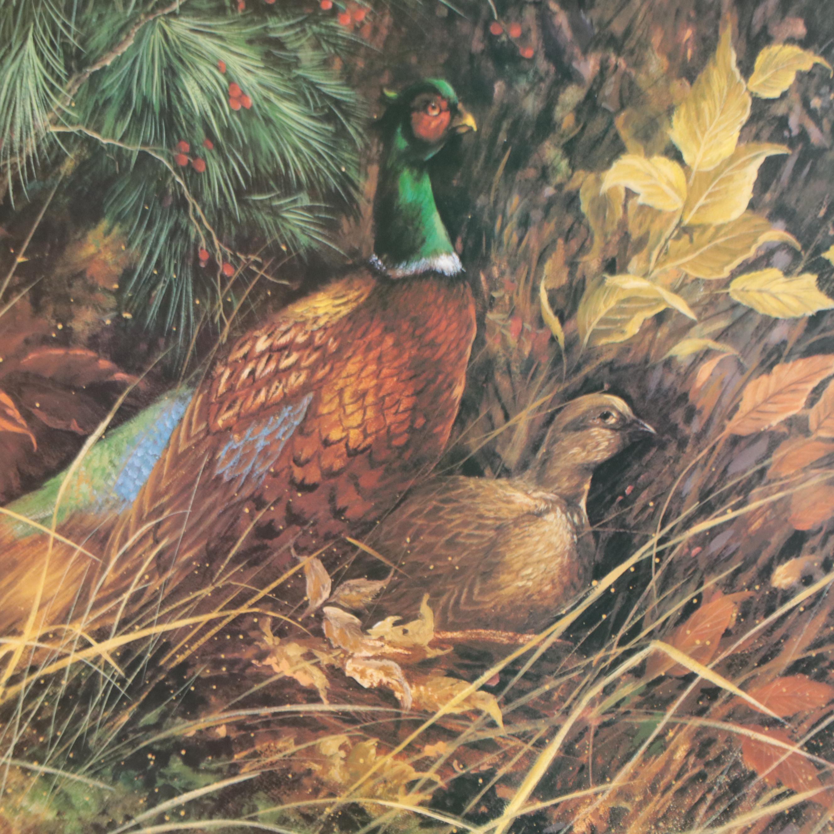 Jamie Carter Offset Lithographs of Birds