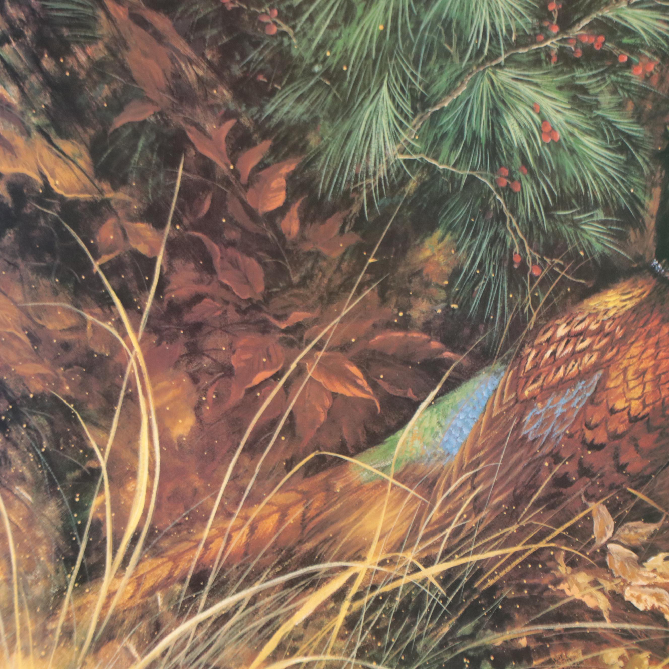 Jamie Carter Offset Lithographs of Birds