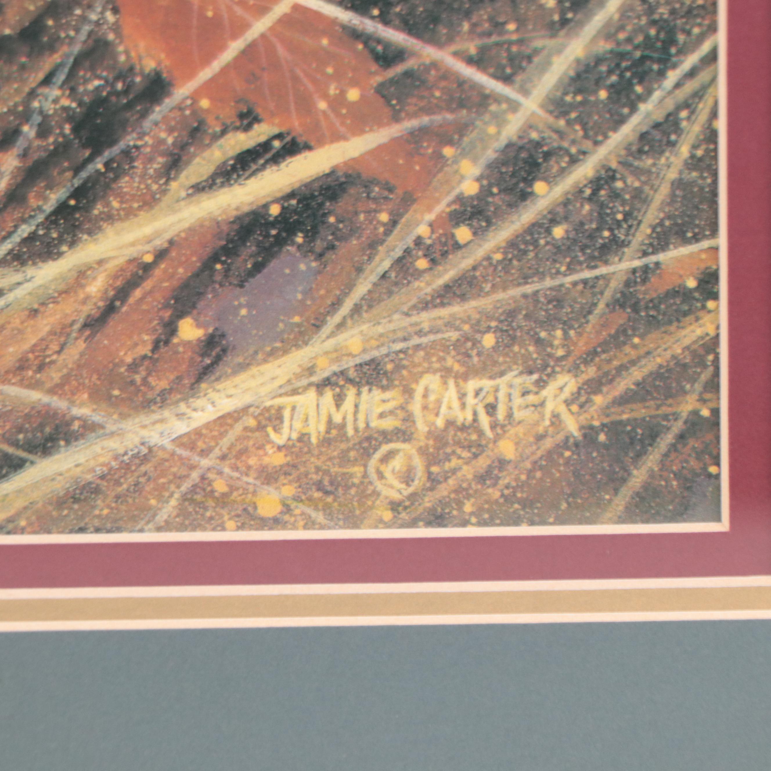 Jamie Carter Offset Lithographs of Birds