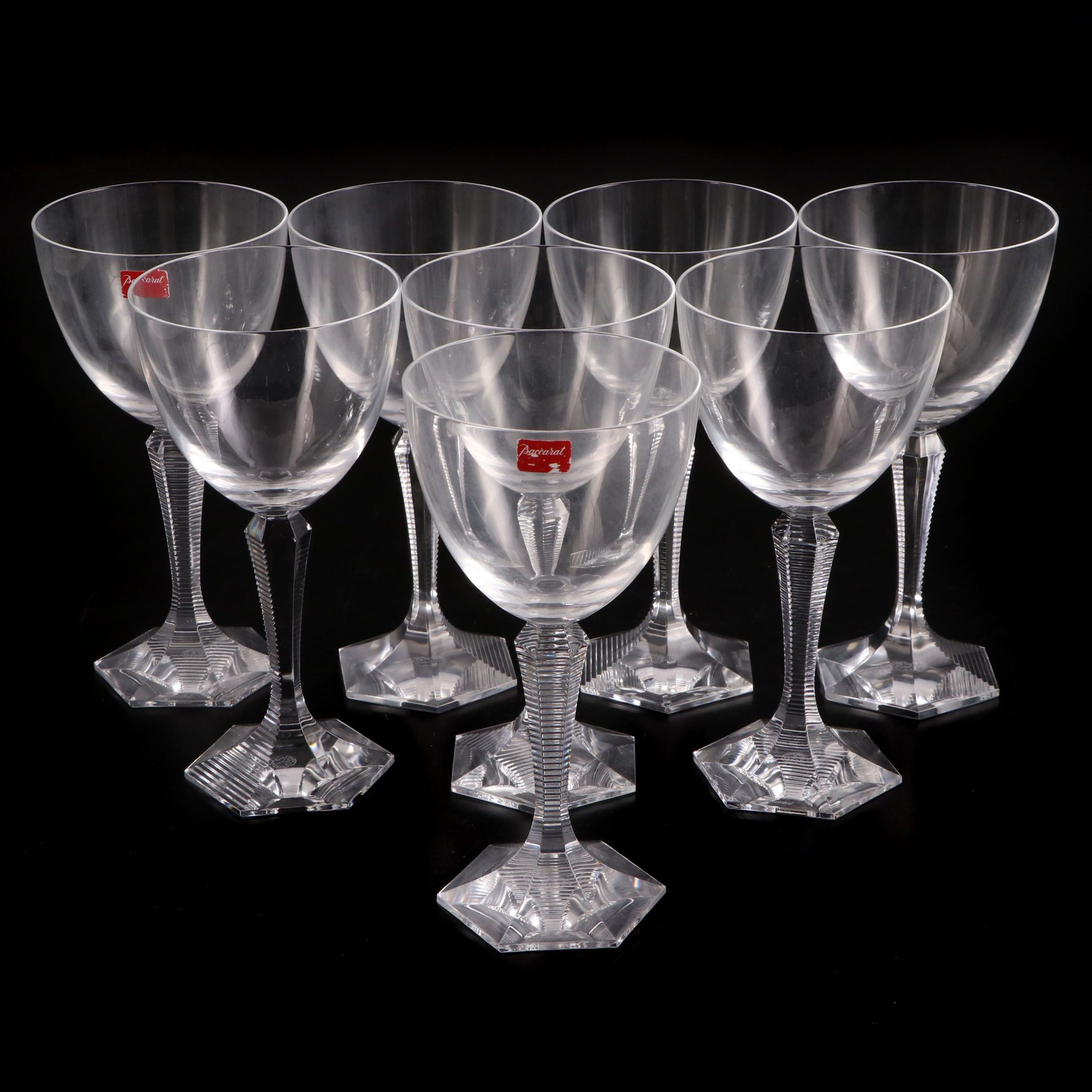 Baccarat "Opera" Crystal Tall Water Goblets