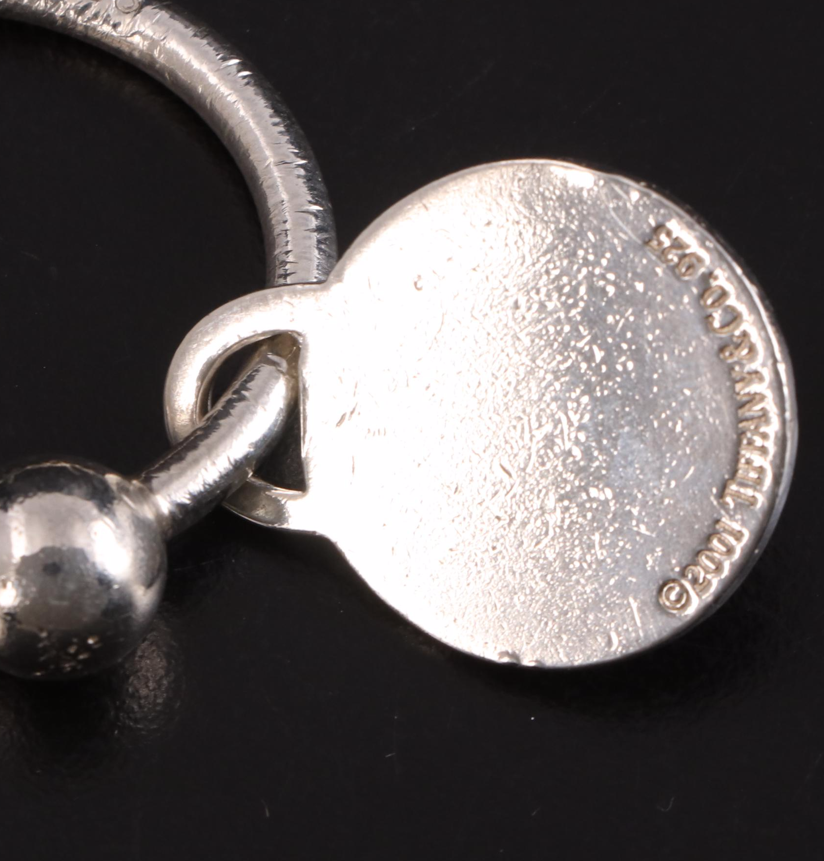 Tiffany & Co. Sterling Silver Key Ring