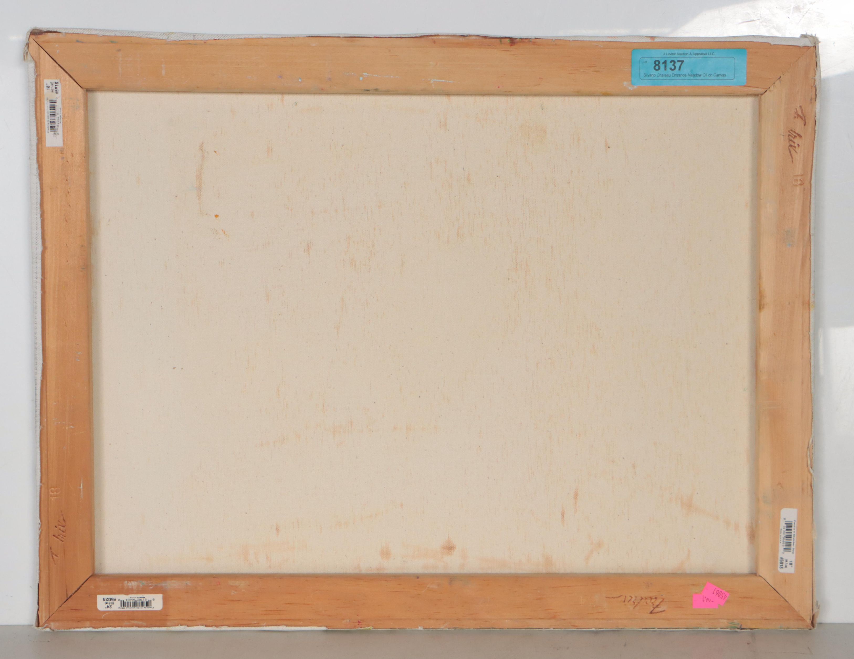 Silvano Assensi Oil Painting of Meadow