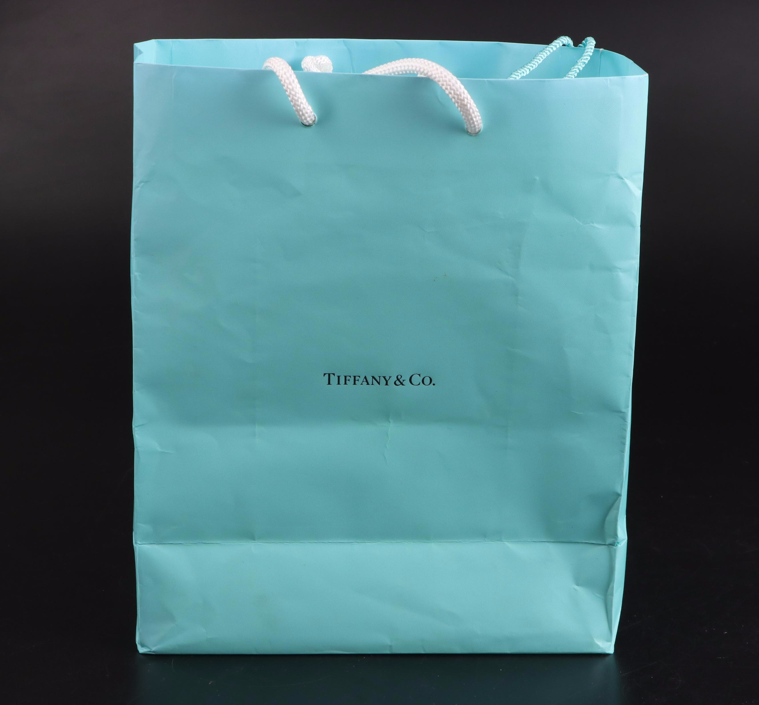 Tiffany & Co. "Woven" Square Crystal Plate