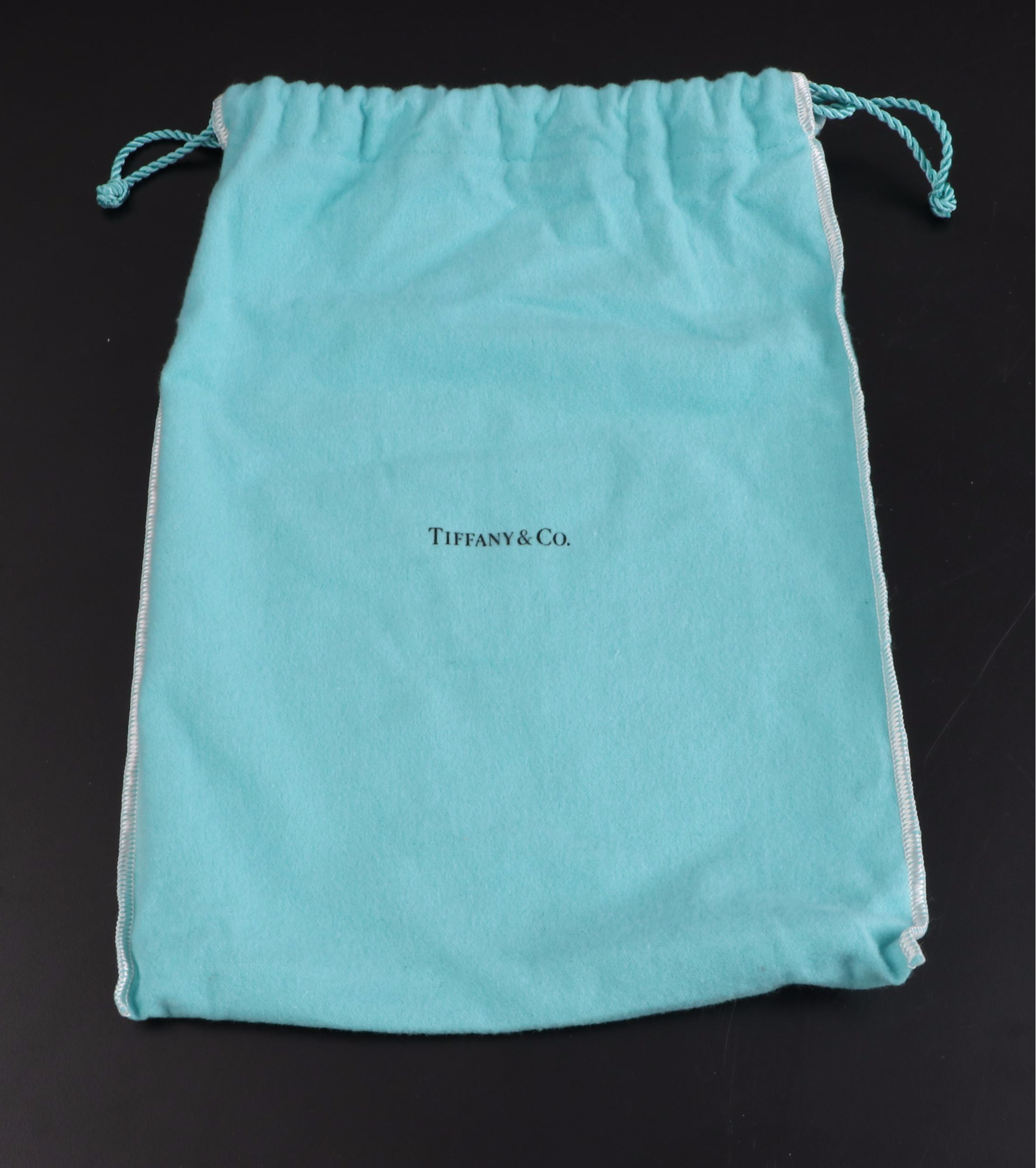 Tiffany & Co. "Woven" Square Crystal Plate