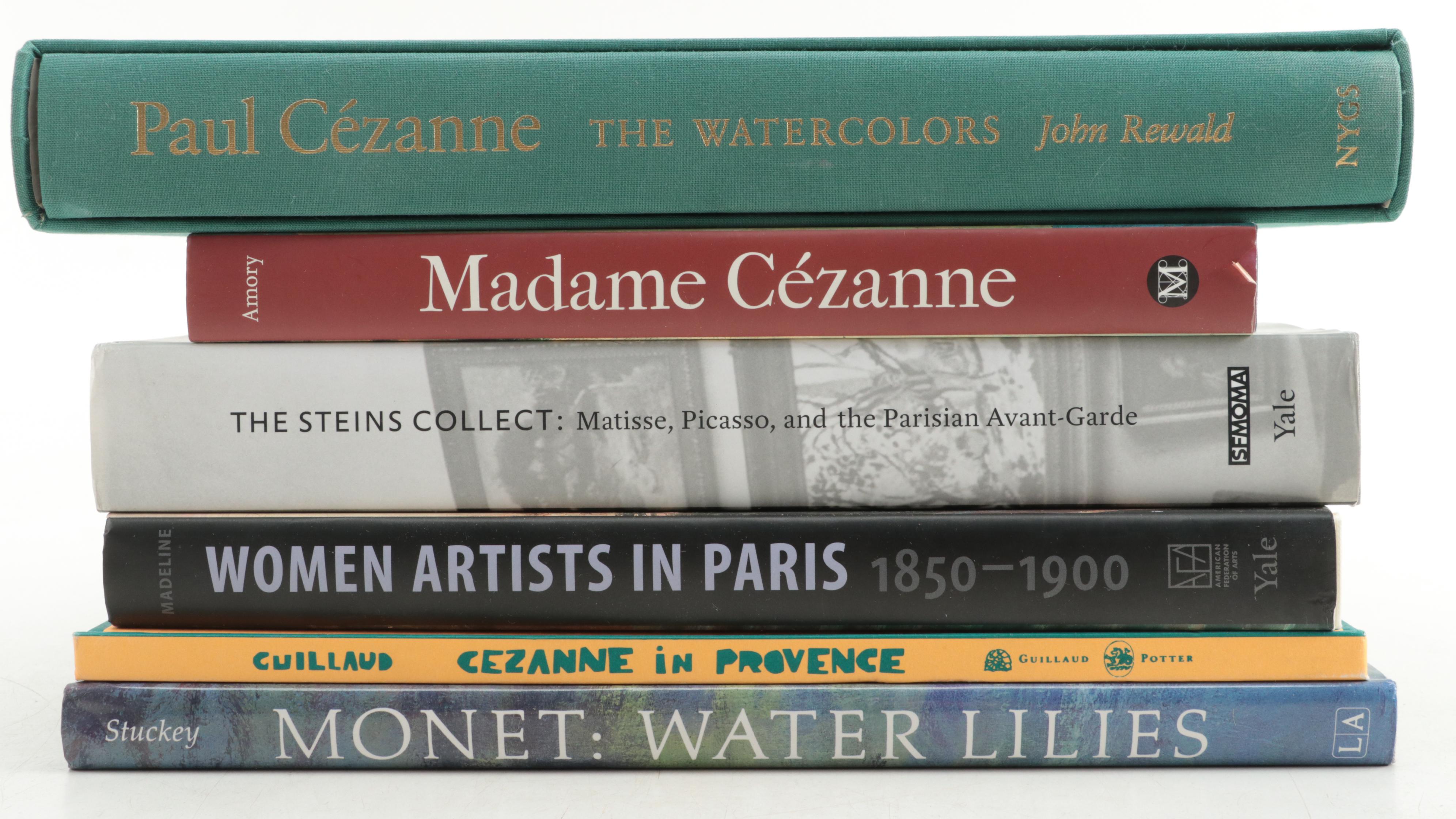 First Edition "Paul Cézanne: The Watercolors" with Other Art Books