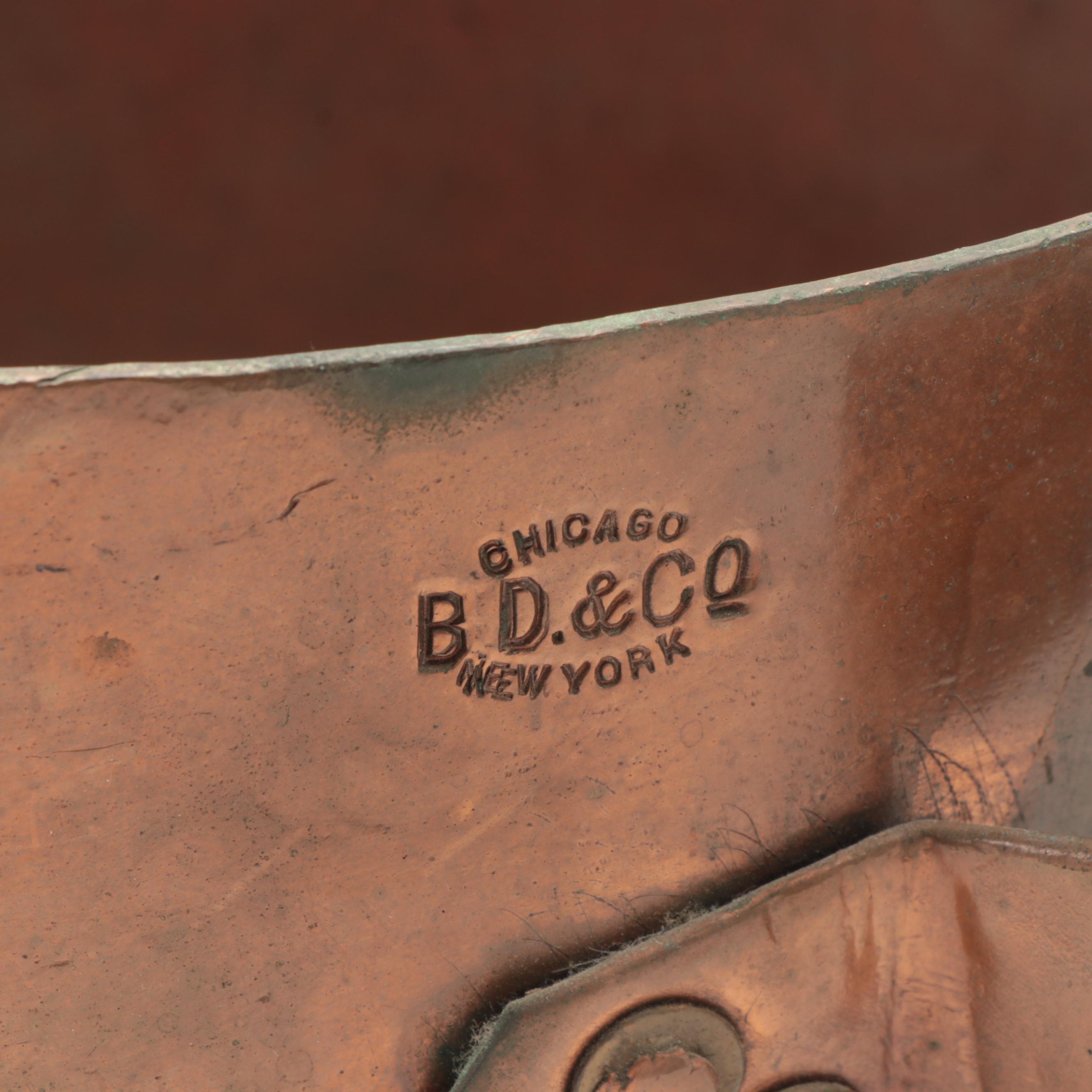 Bramhall, Deane & Co. Dovetailed Copper Handled Pot, Late 19th Century