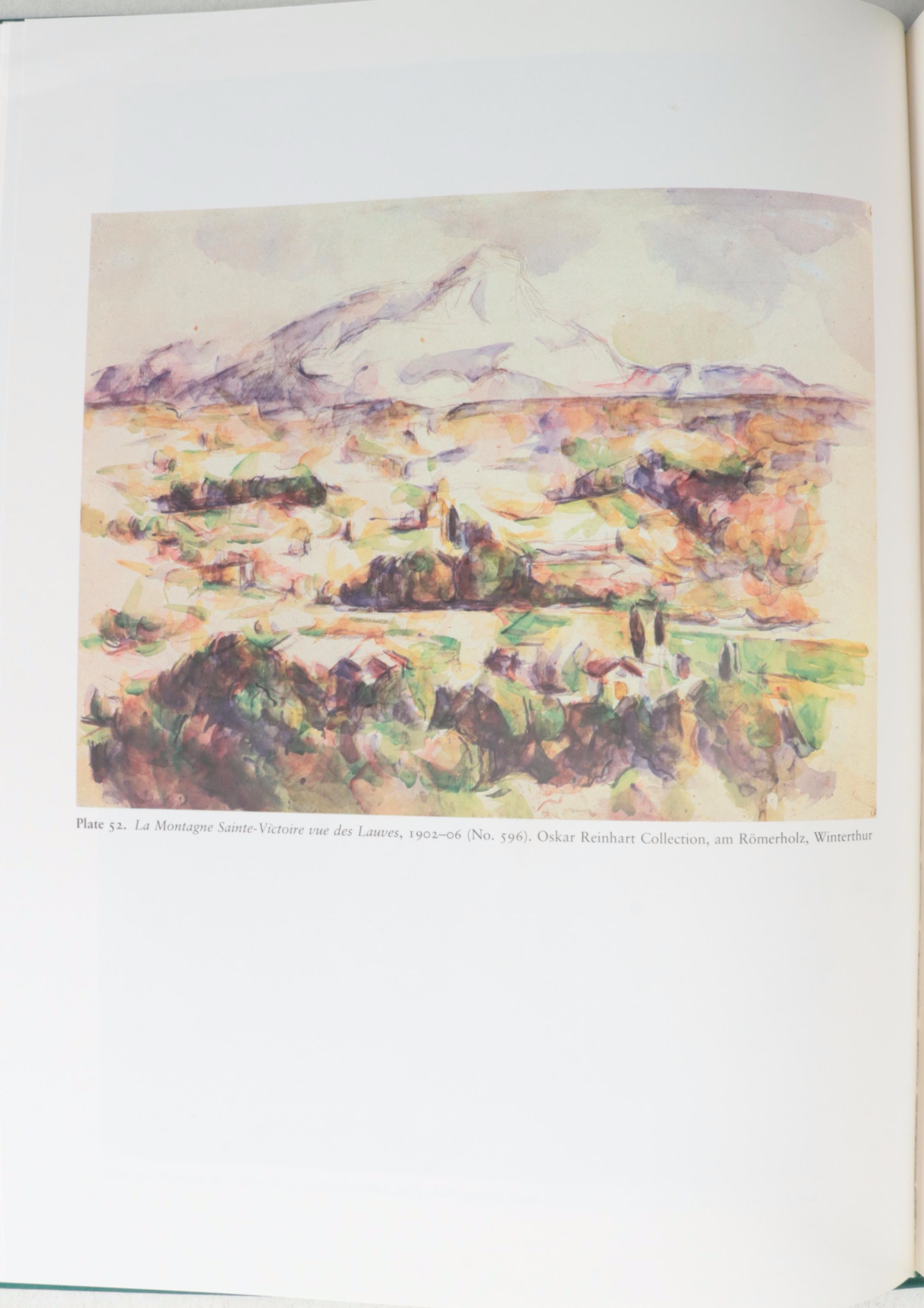 First Edition "Paul Cézanne: The Watercolors" with Other Art Books