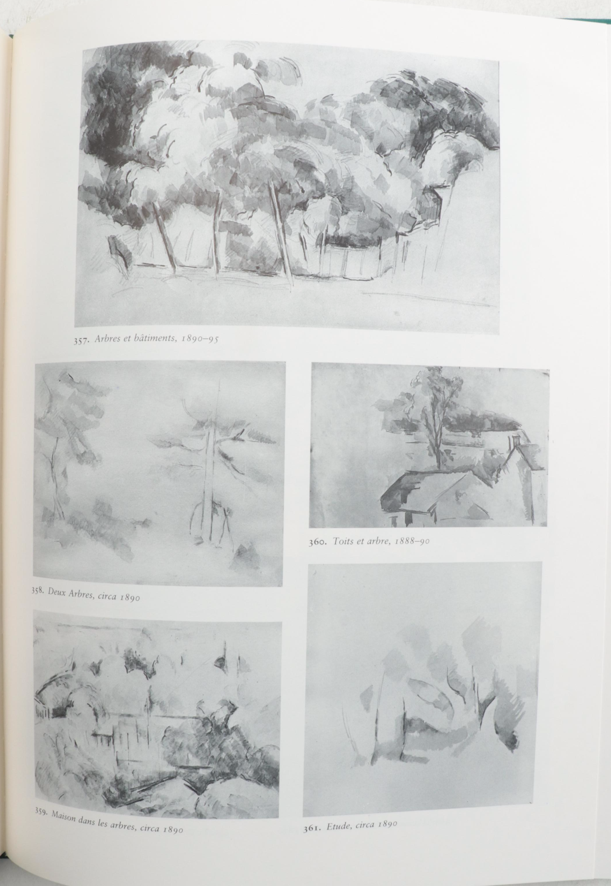 First Edition "Paul Cézanne: The Watercolors" with Other Art Books