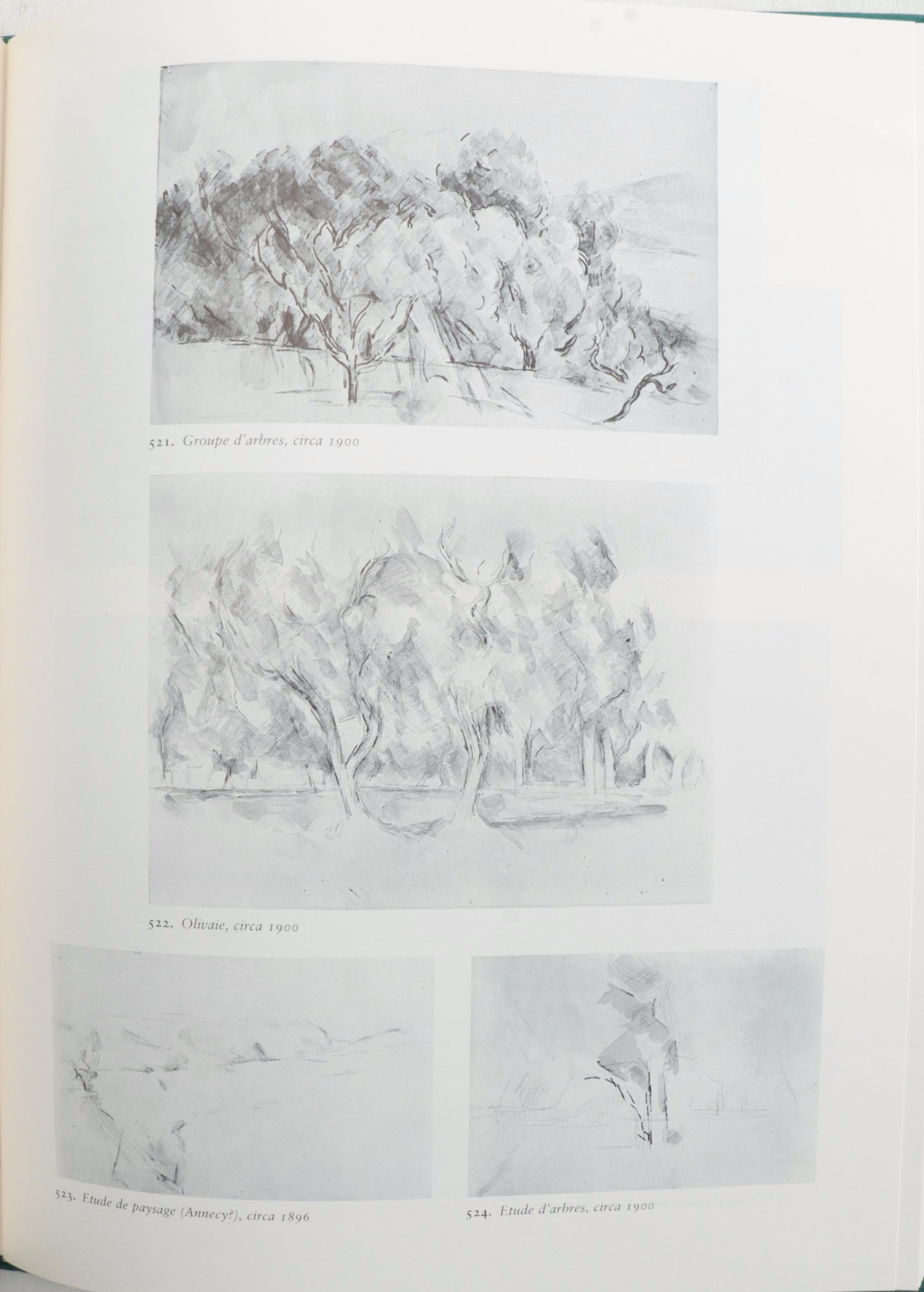 First Edition "Paul Cézanne: The Watercolors" with Other Art Books