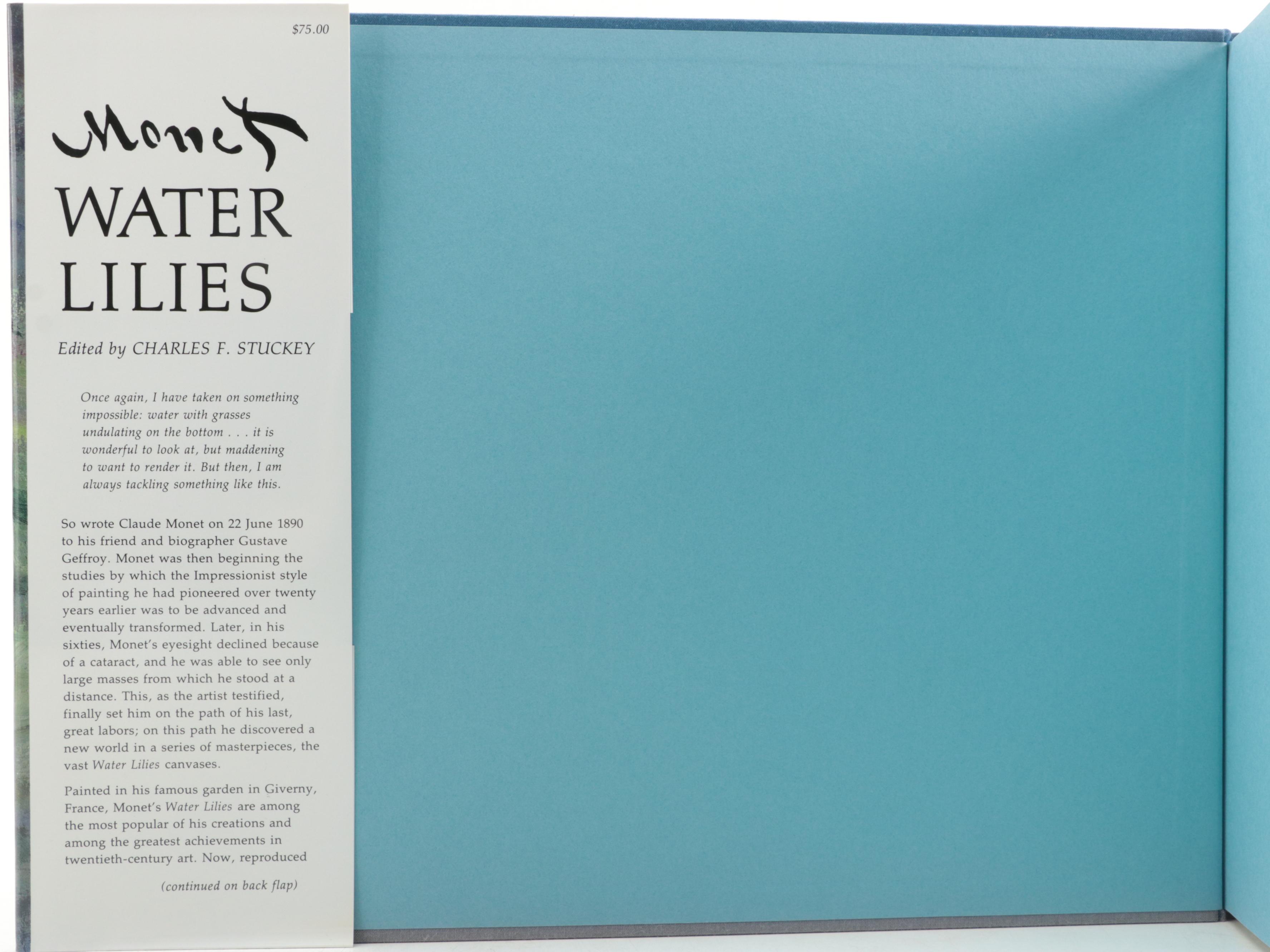 First Edition "Paul Cézanne: The Watercolors" with Other Art Books