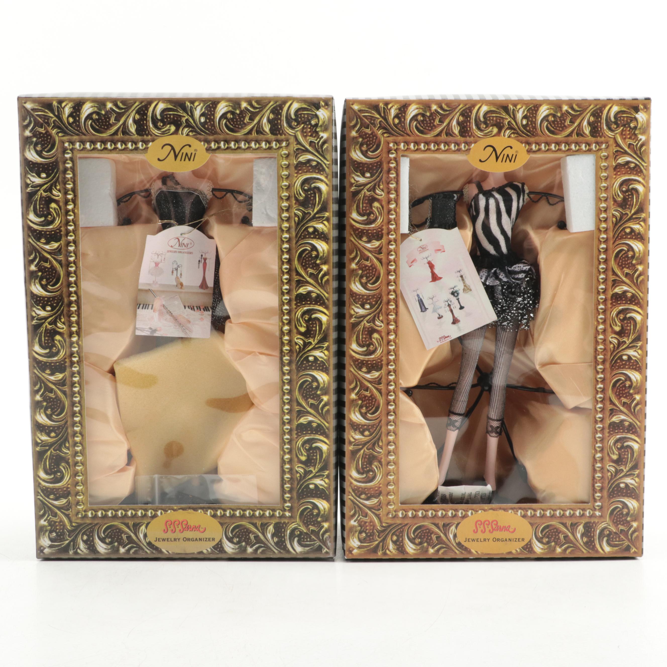 Nini S.S. Sarna Figural Tabletop Jewelry Organizers