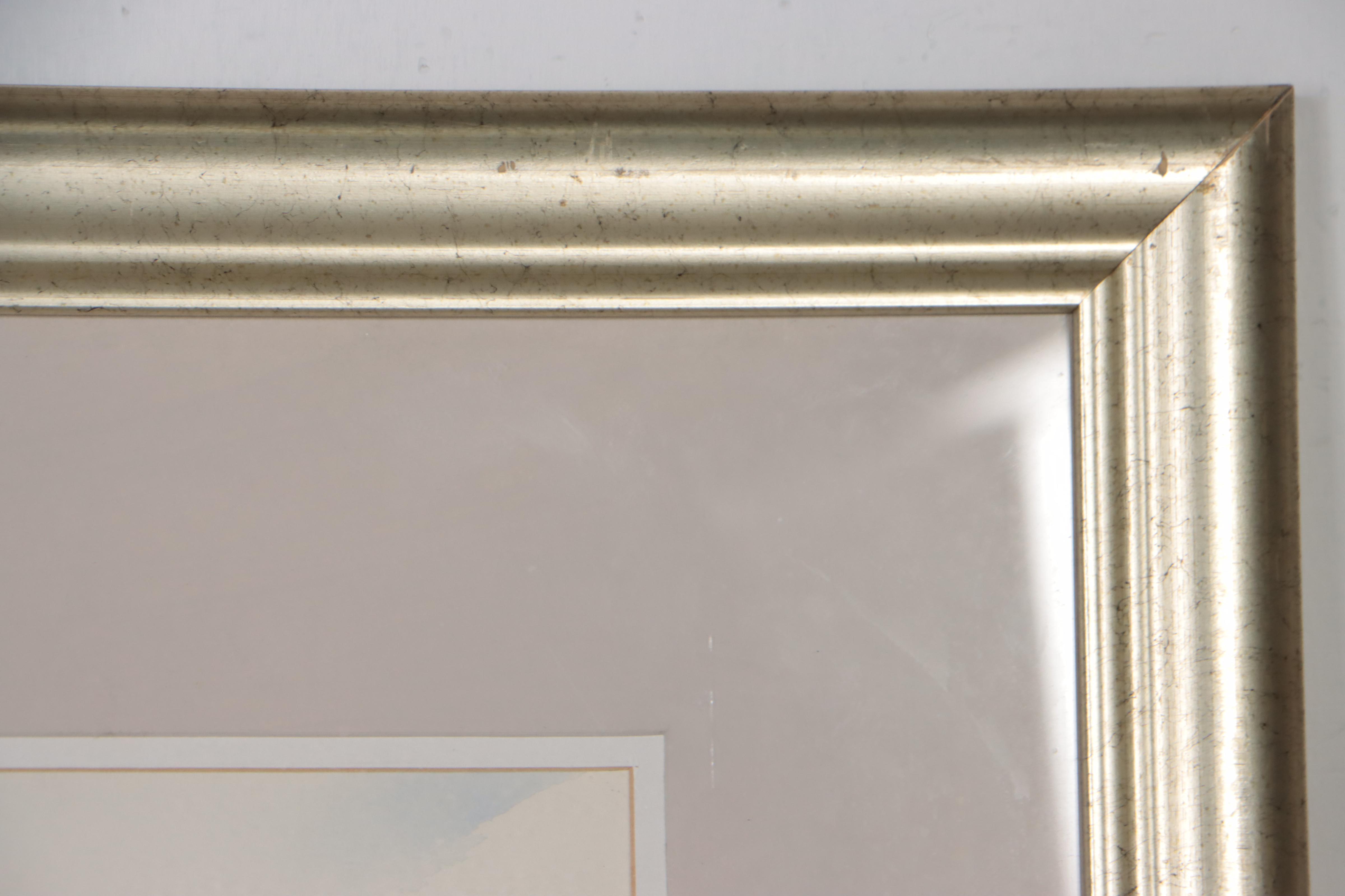 Gordon Legg Landscape Watercolor Painting of Banghoek, South Africa