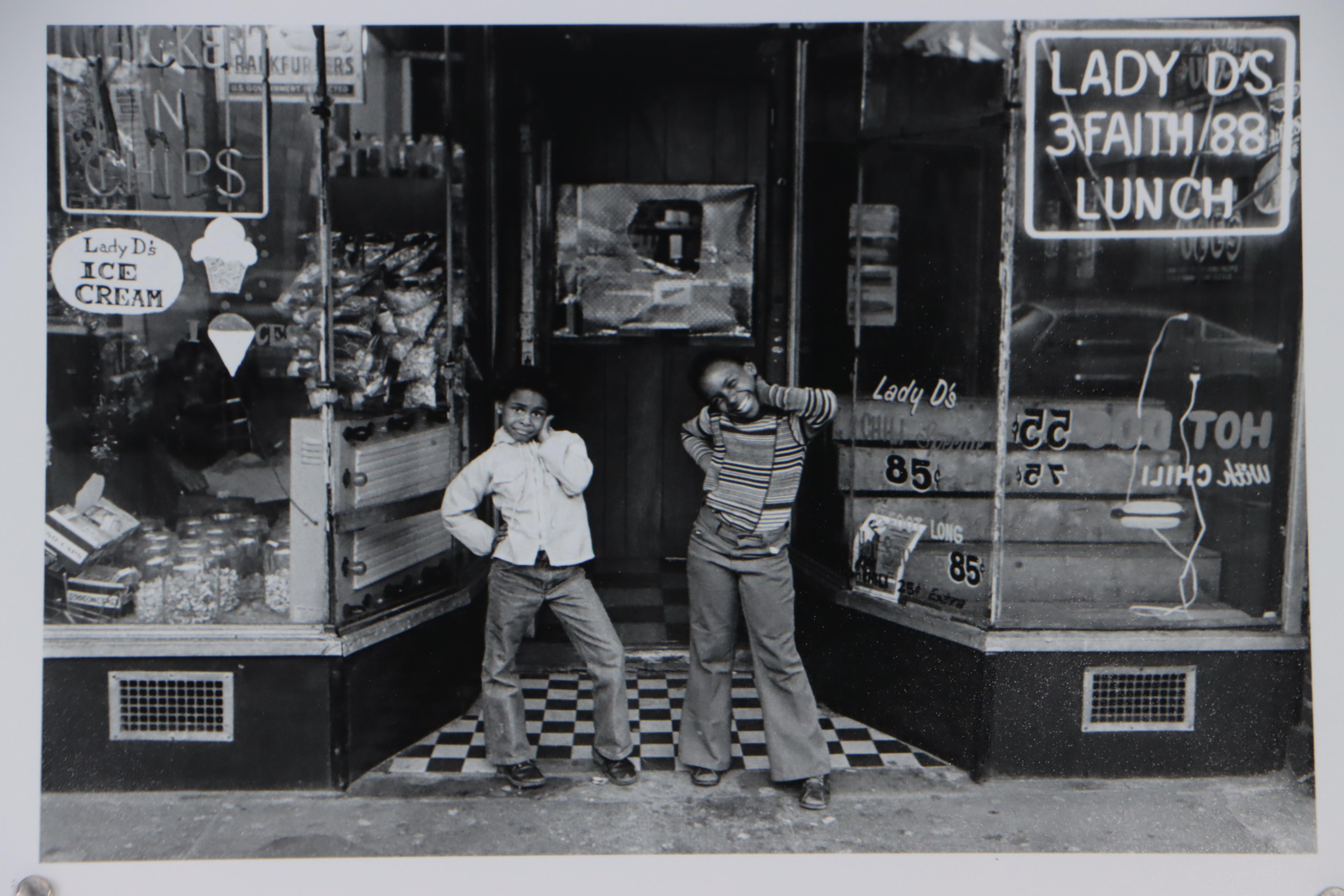 Dawoud Bey Digital Photograph "Two Girls at Lady D's, Harlem"