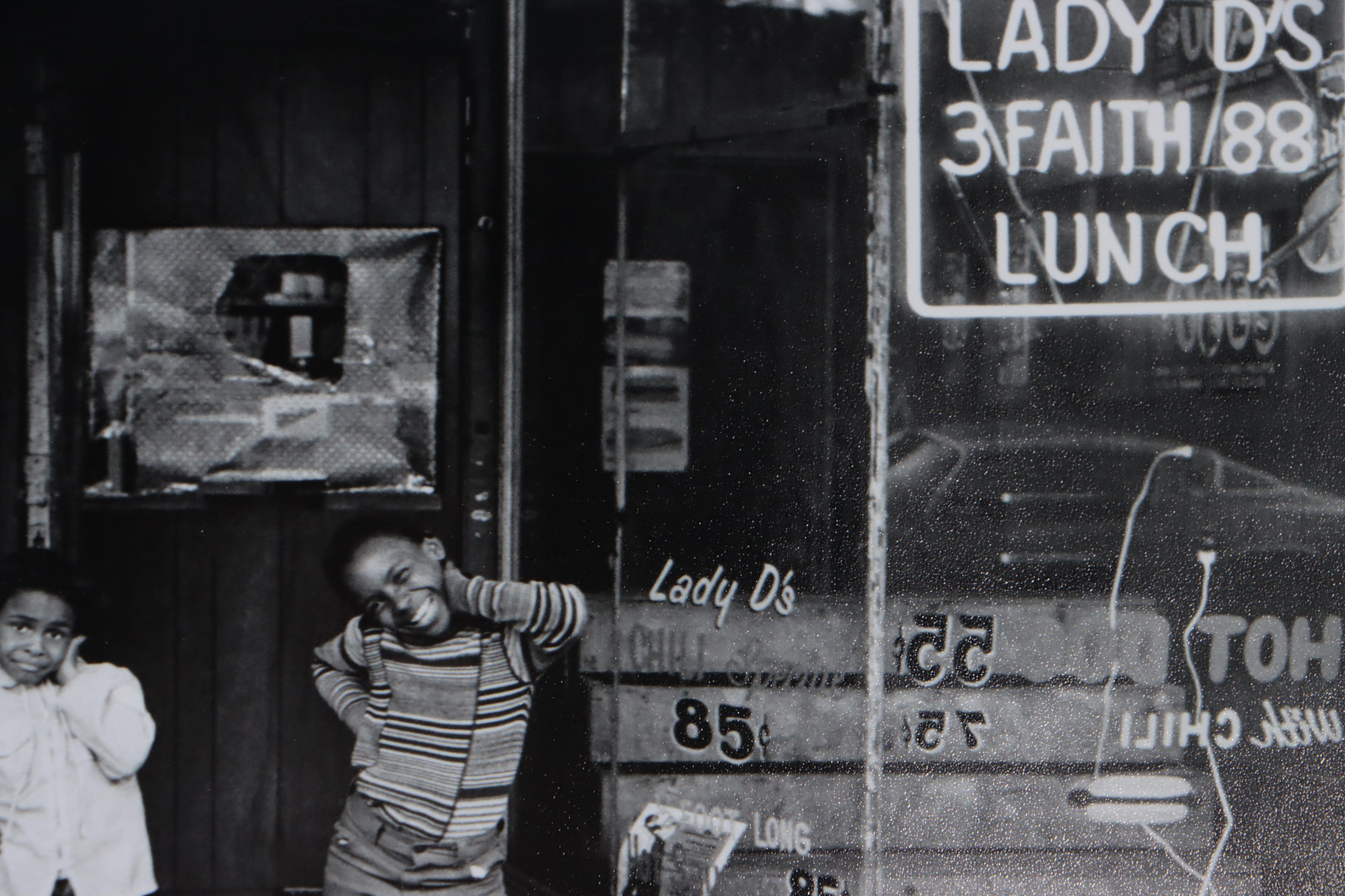 Dawoud Bey Digital Photograph "Two Girls at Lady D's, Harlem"
