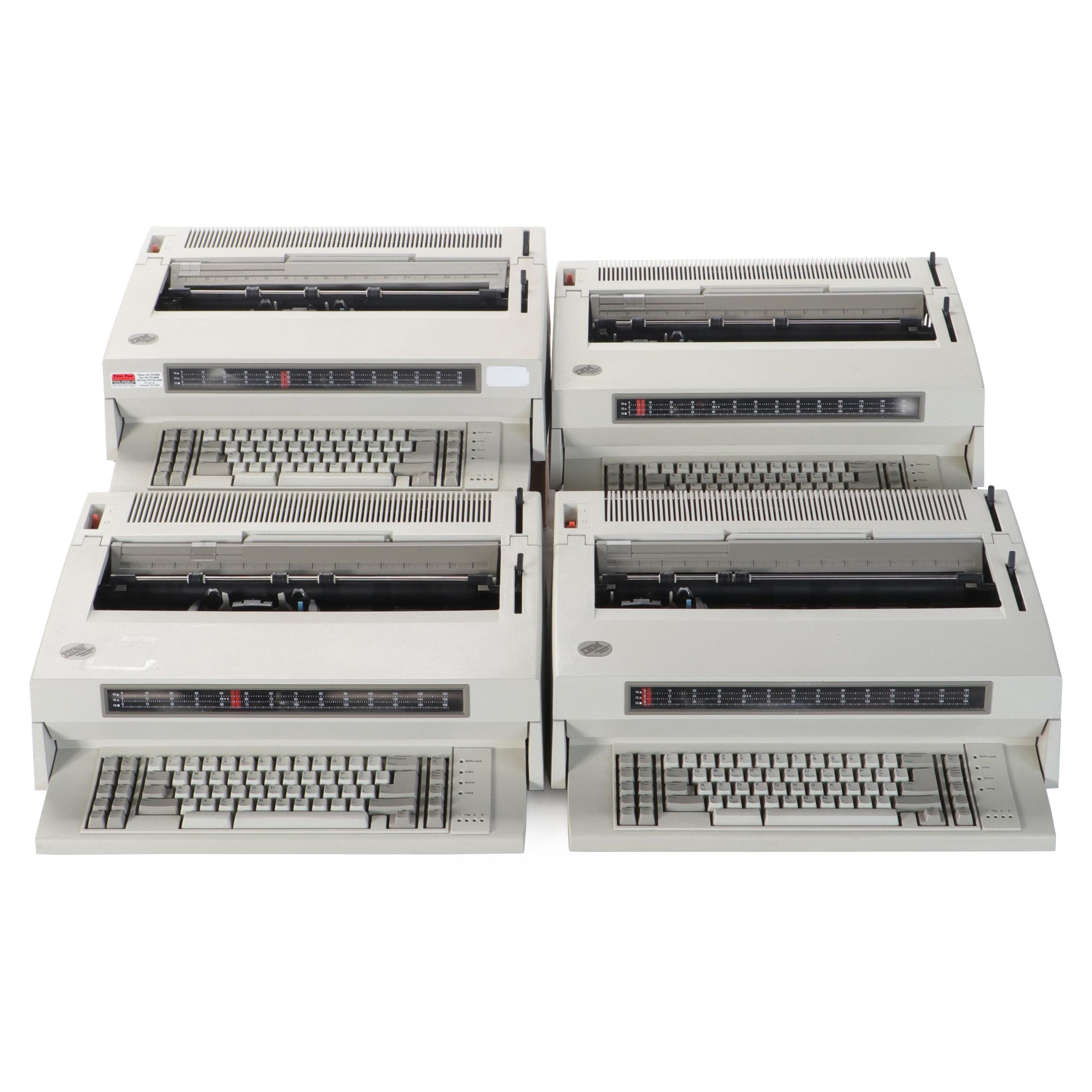 IBM Lexmark Wheelwriter Typewriters, Late 20th Century