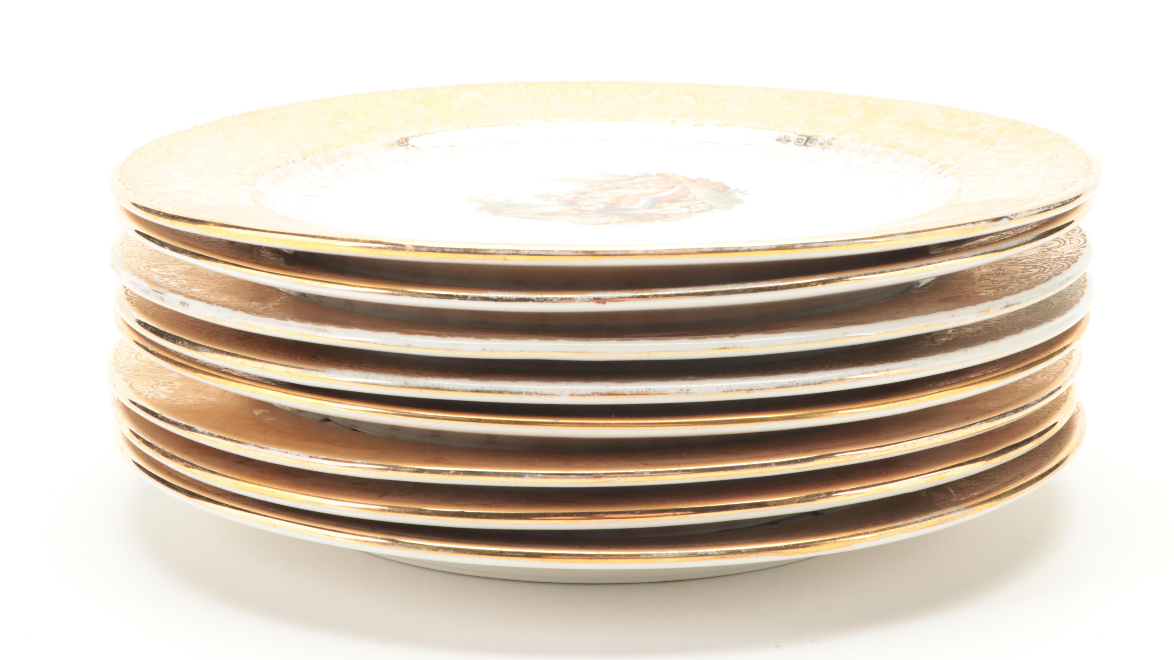 Edgewood China 22K Dinnerware and Serving Bowl