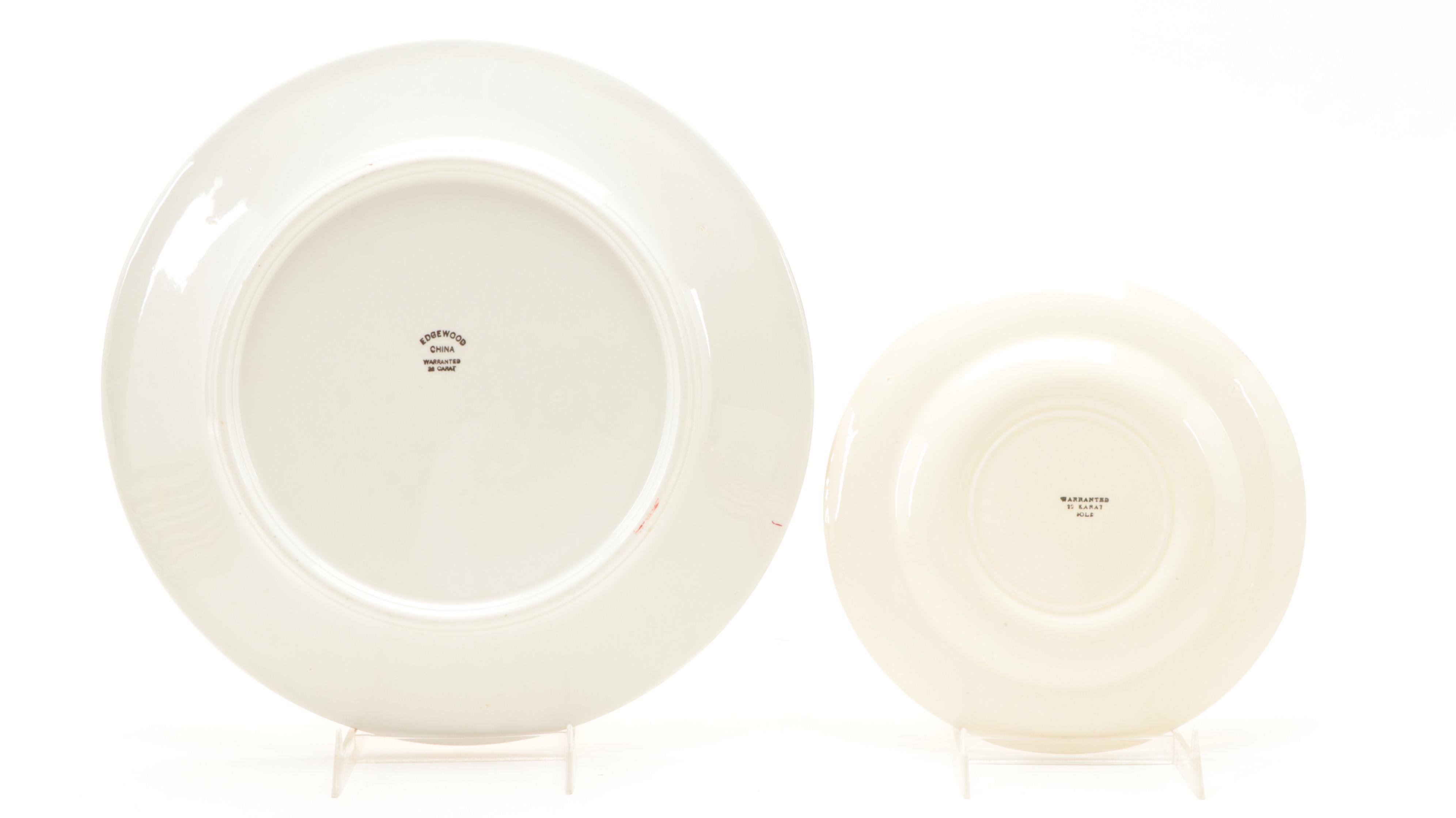 Edgewood China 22K Dinnerware and Serving Bowl