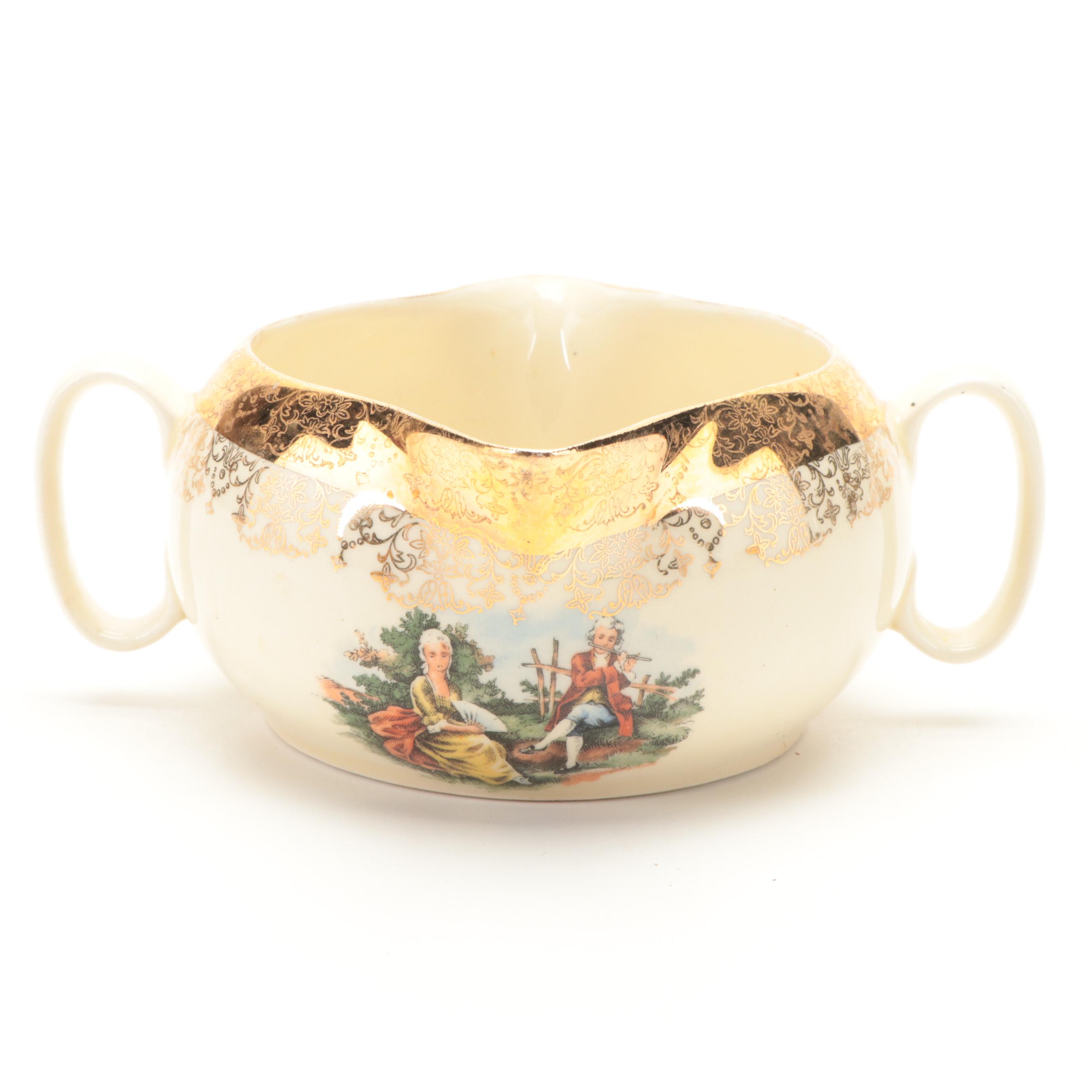 Edgewood China 22K Dinnerware and Serving Bowl