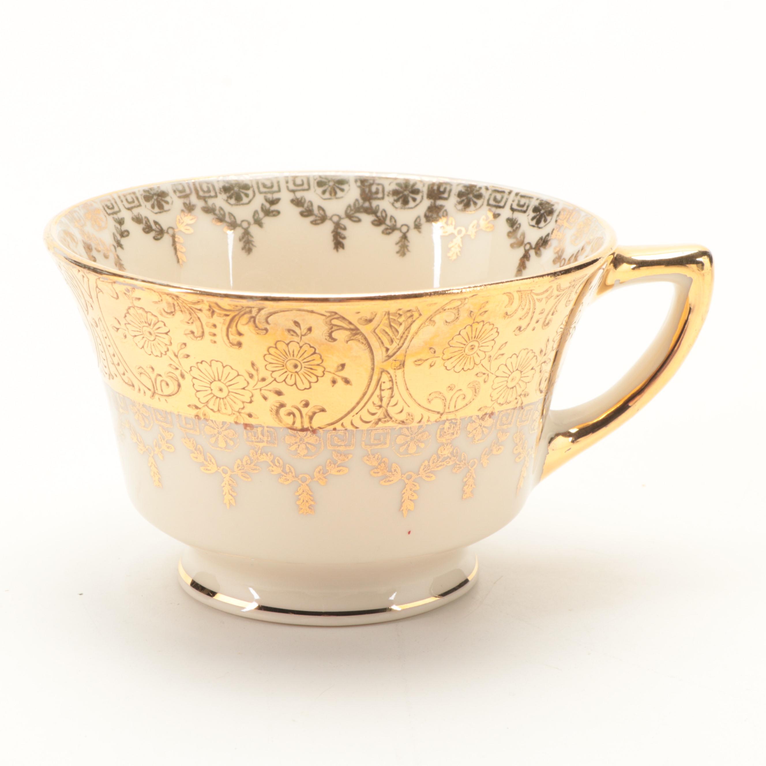 Edgewood China 22K Dinnerware and Serving Bowl