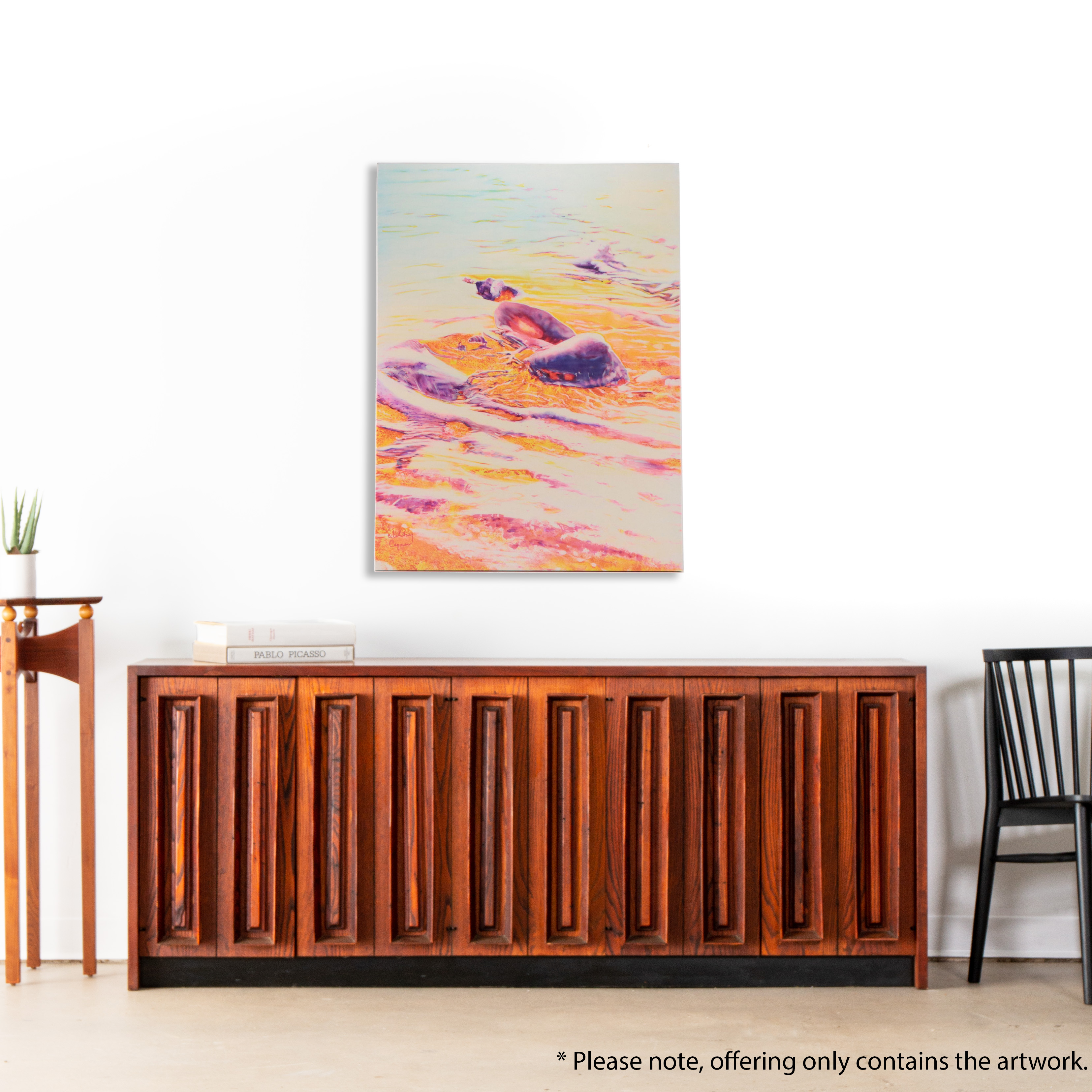 Giclée After CE Whitney "Purple and Gold"