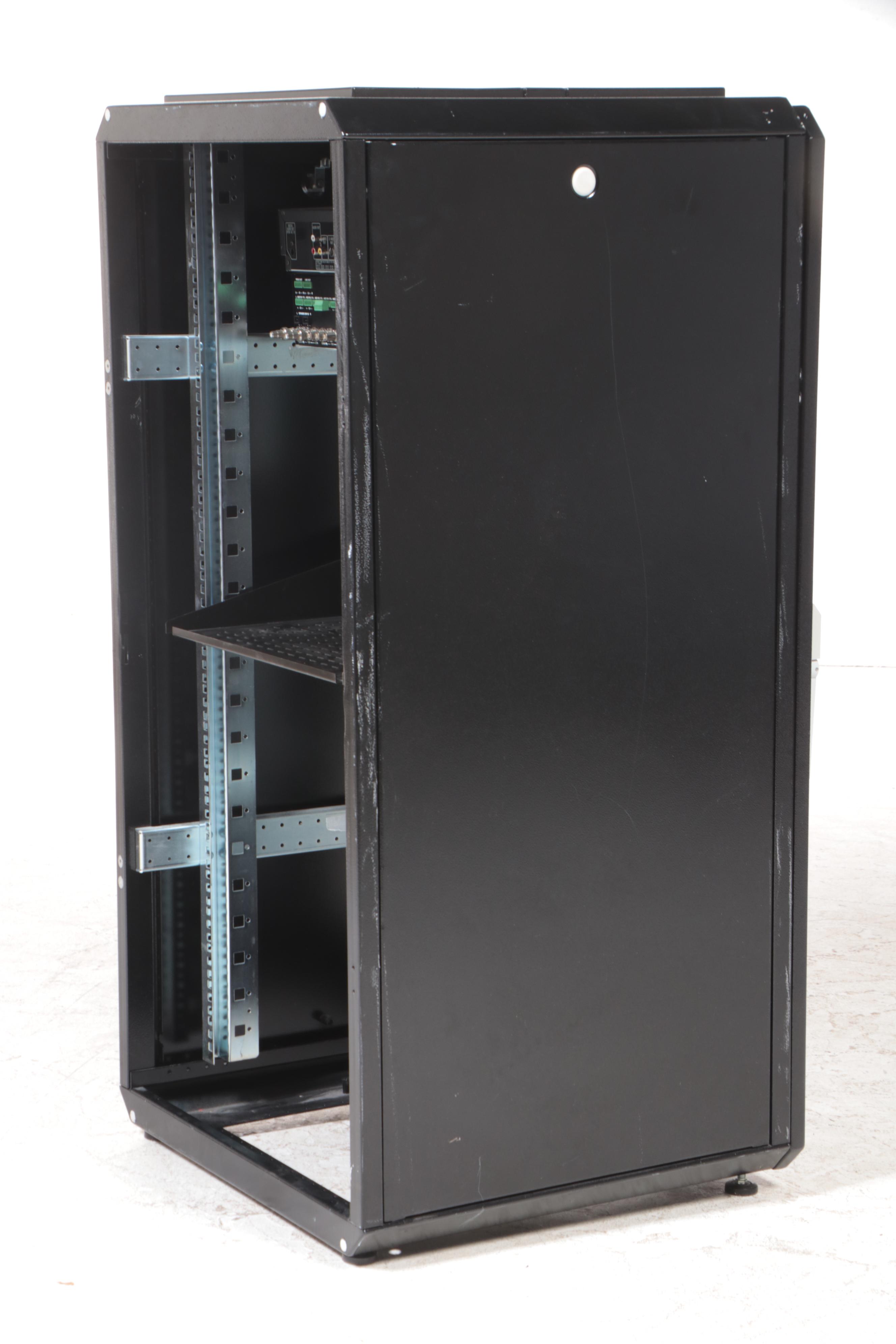 Crestron MPS-100 Professional Media System Control, RCA DVD Player,  Rack