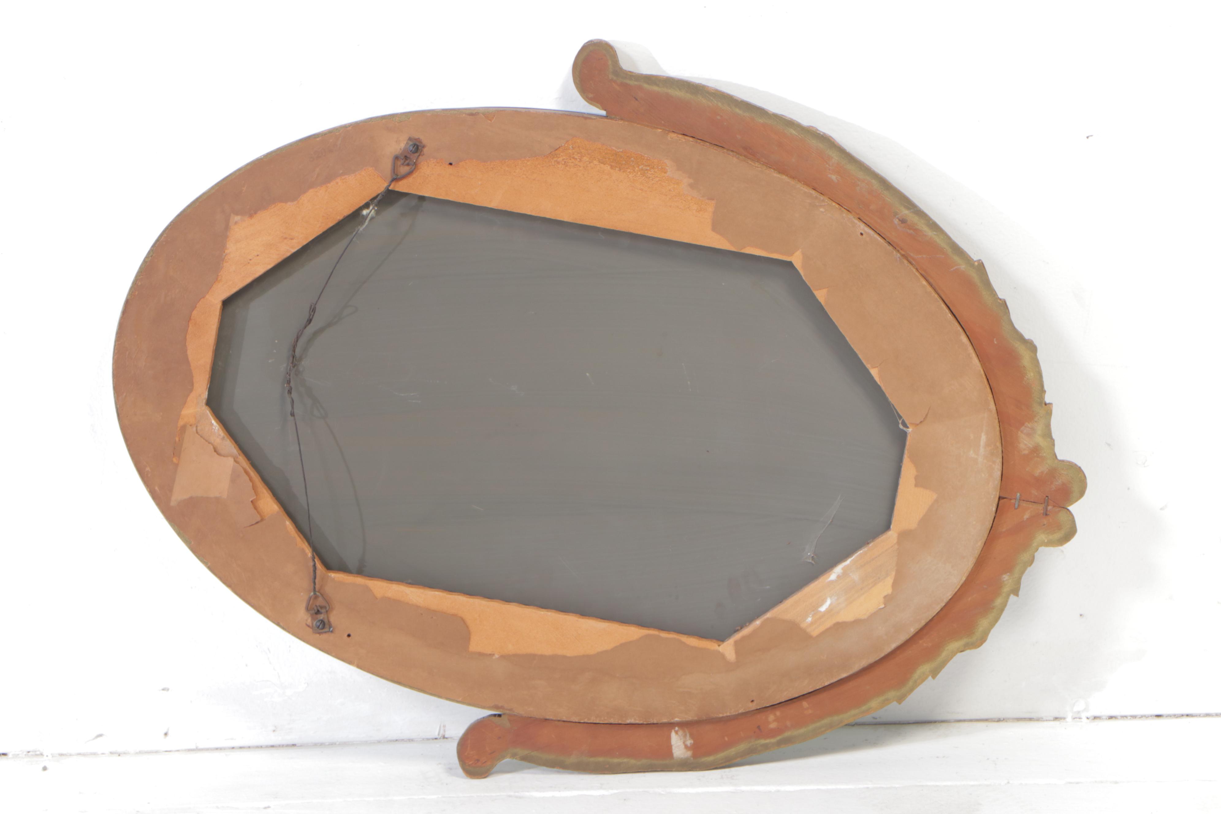 Neoclassical Style Giltwood and Composition Mirror, Early 20th Century