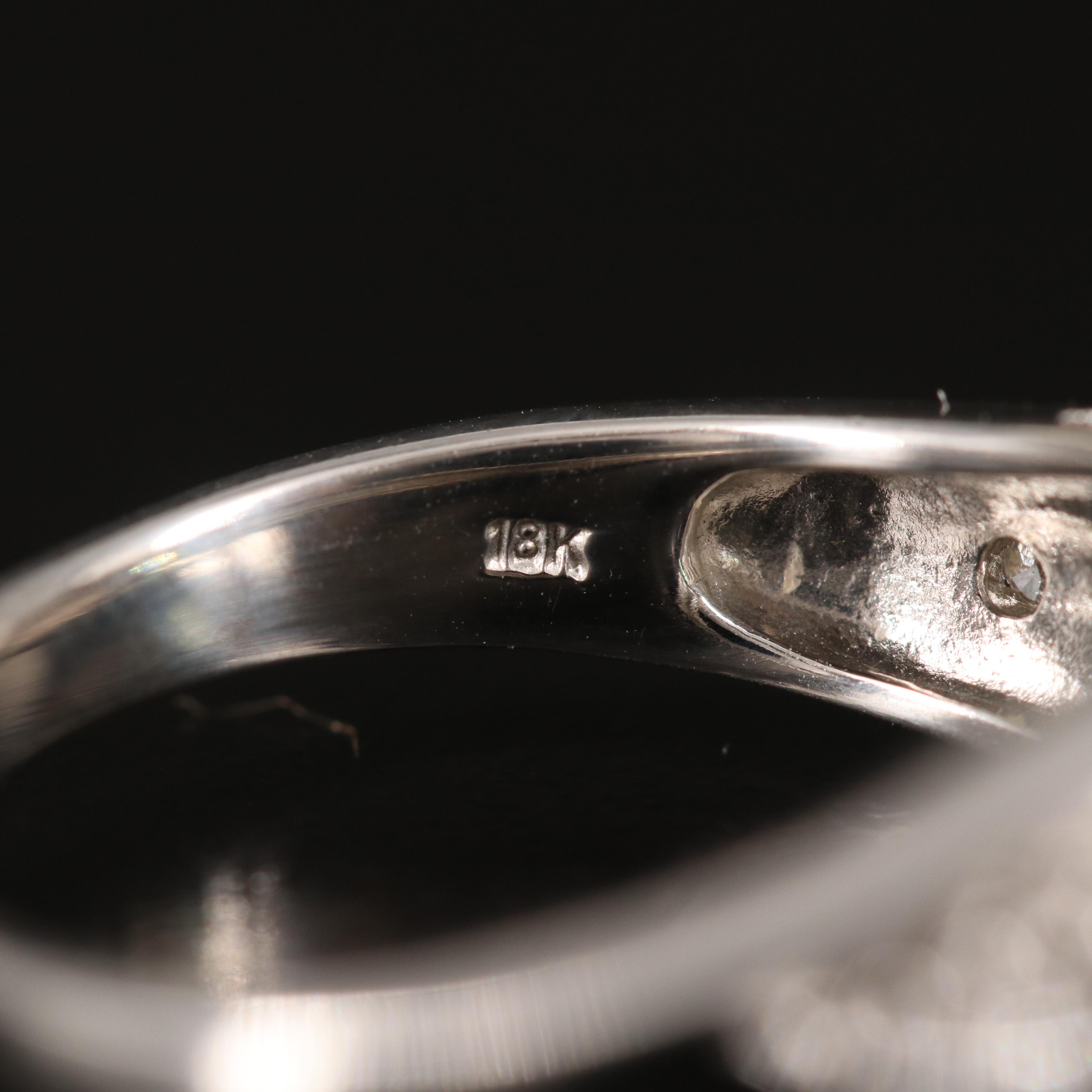 18K Tourmaline and Diamond Ring