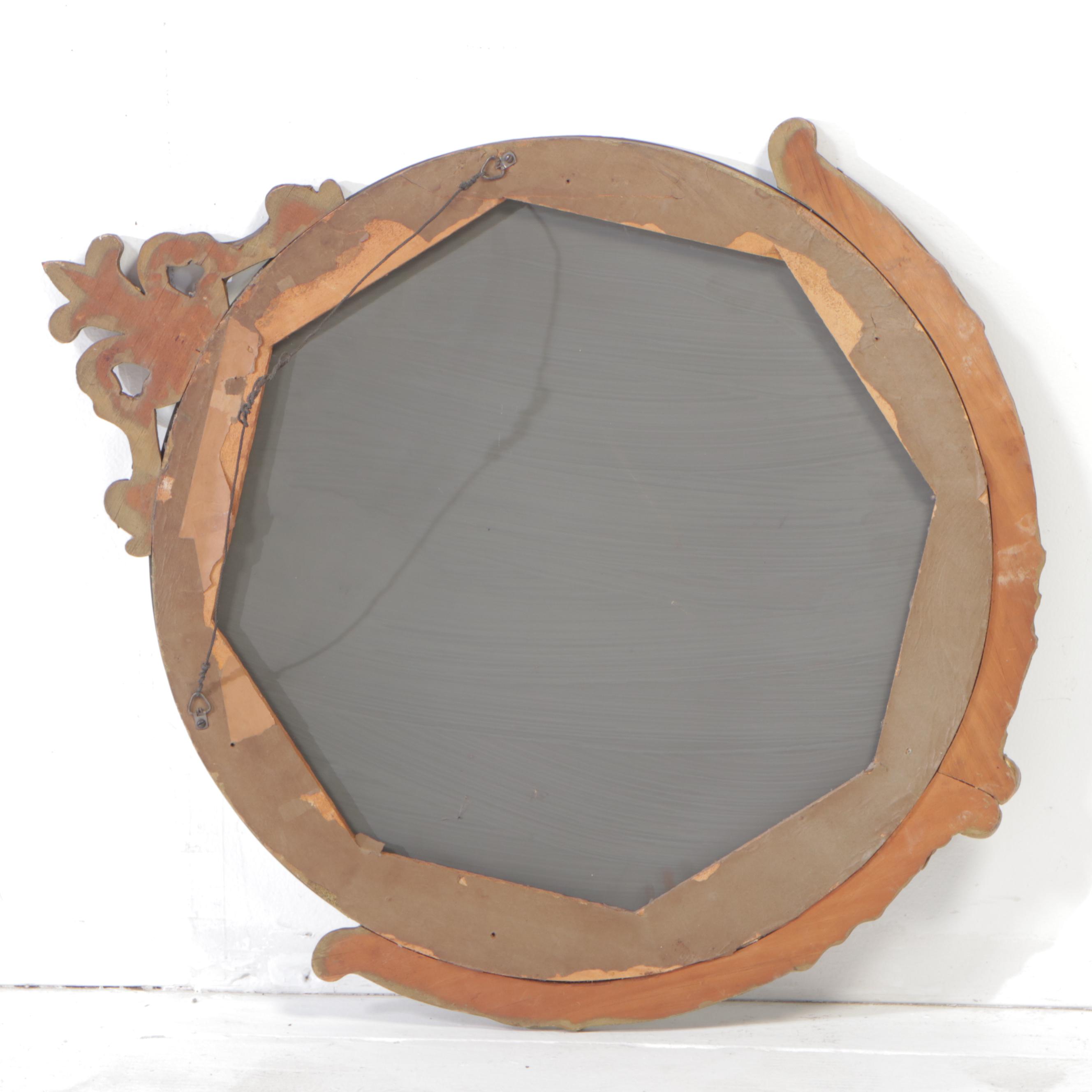 Neoclassical Style Giltwood and Composition Mirror, Early 20th Century