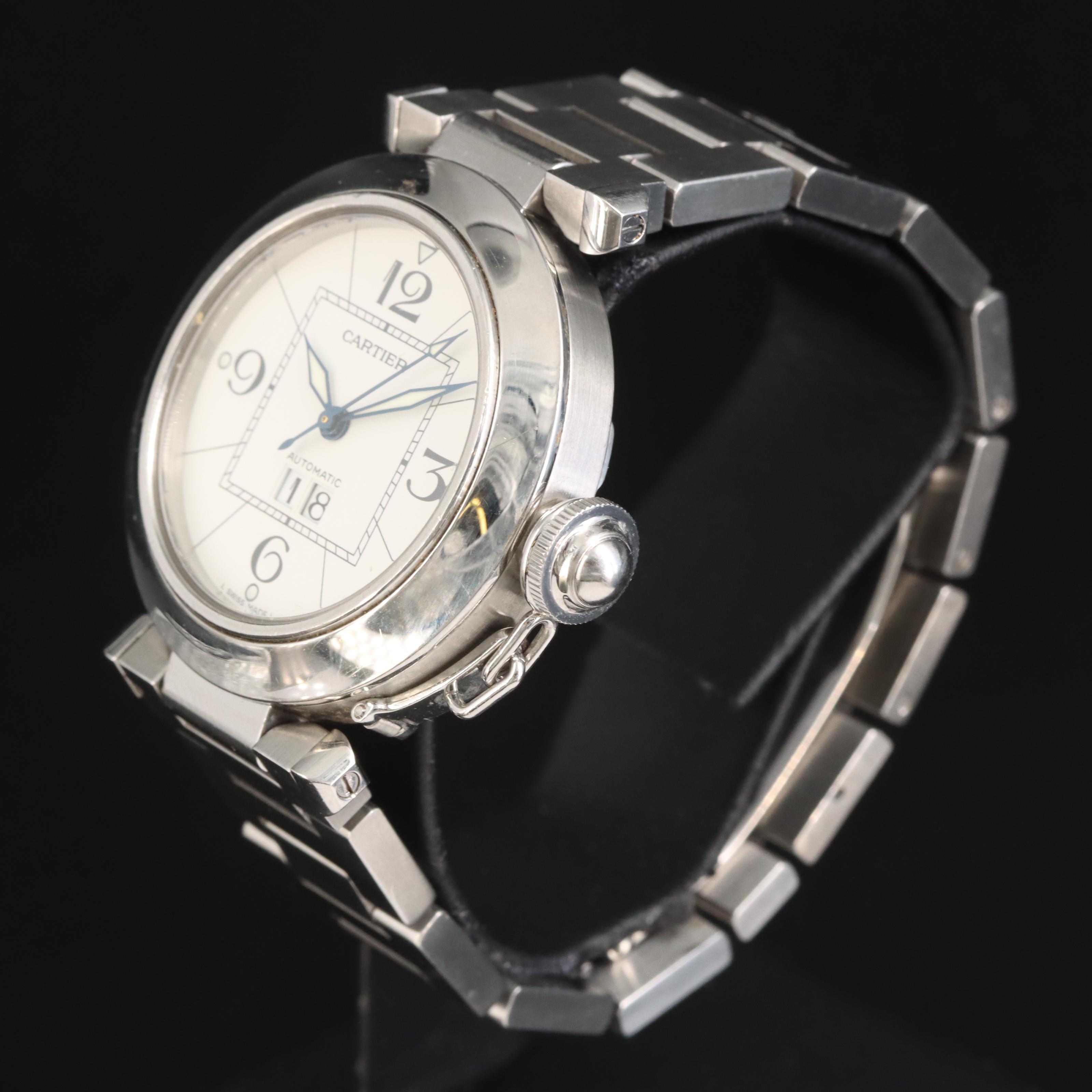 Cartier Pasha de Cartier Automatique Stainless Steel Watch