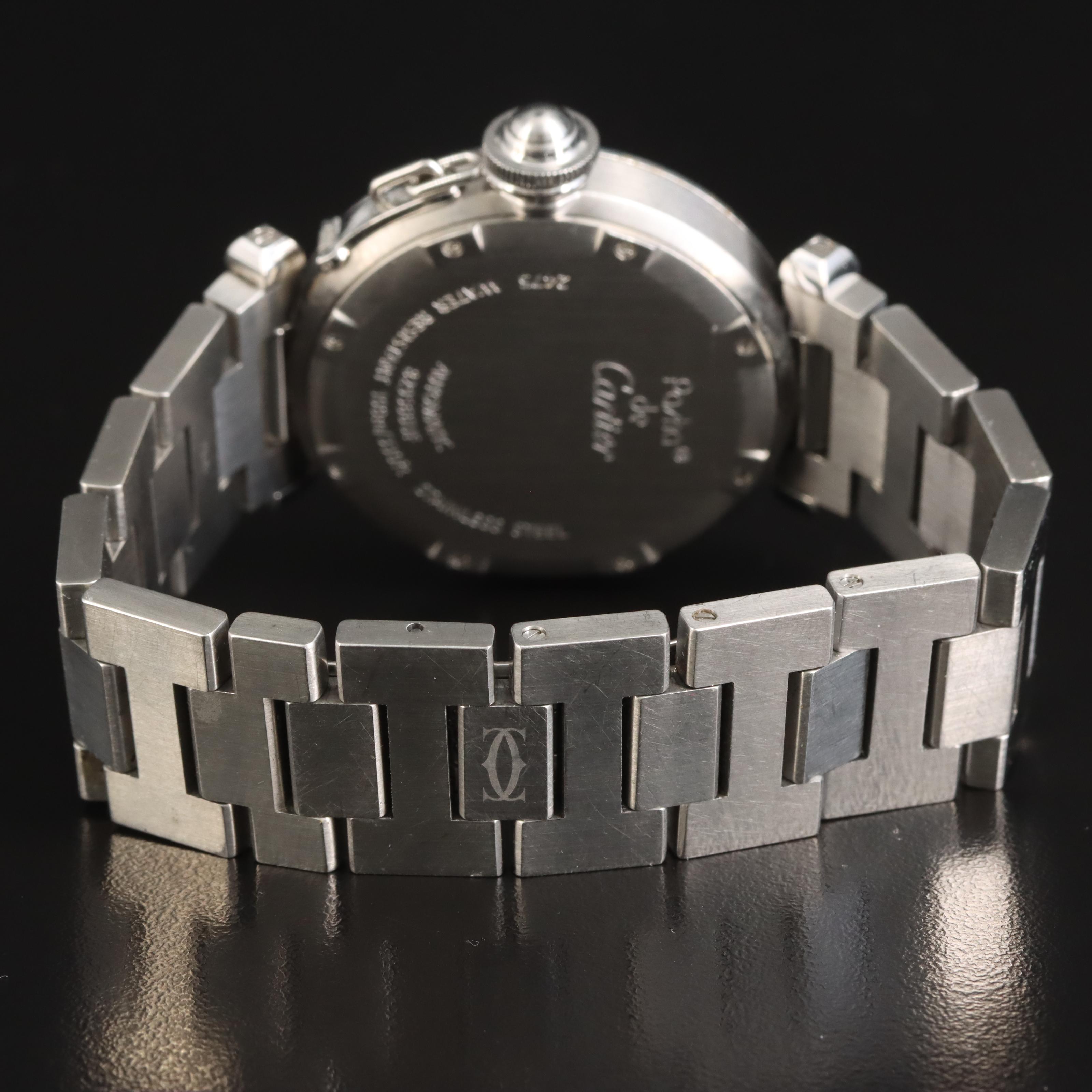 Cartier Pasha de Cartier Automatique Stainless Steel Watch