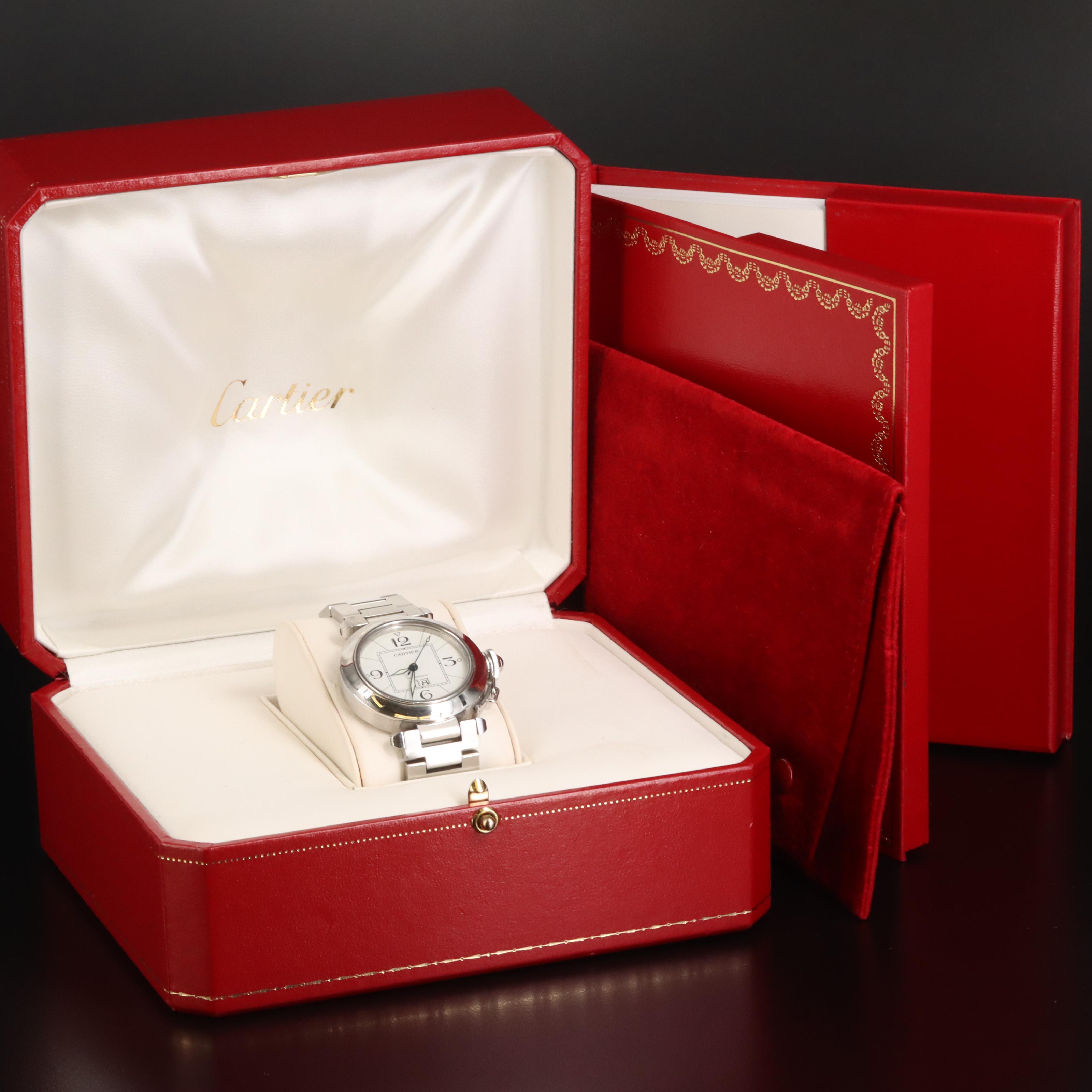 Cartier Pasha de Cartier Automatique Stainless Steel Watch