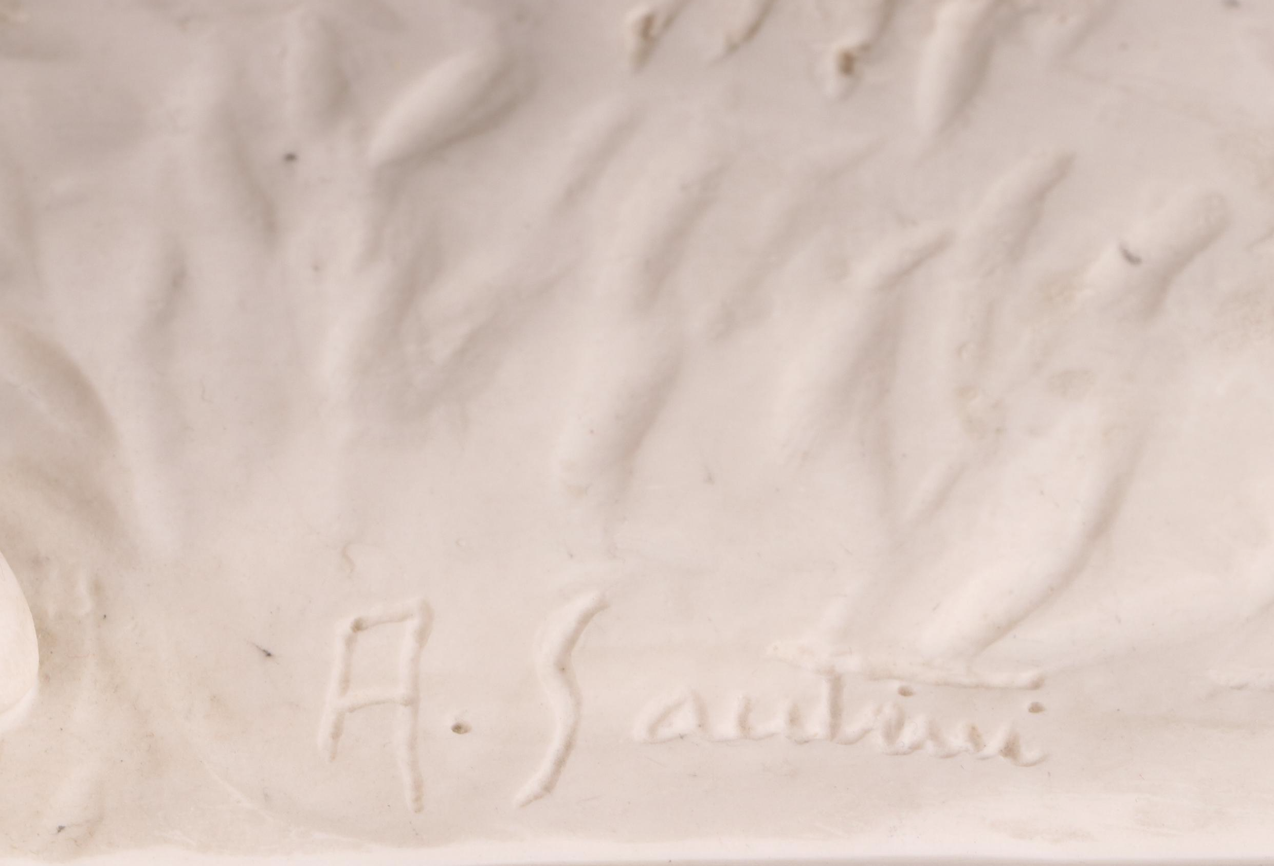 A. Santini Roman Chariot Sculpture