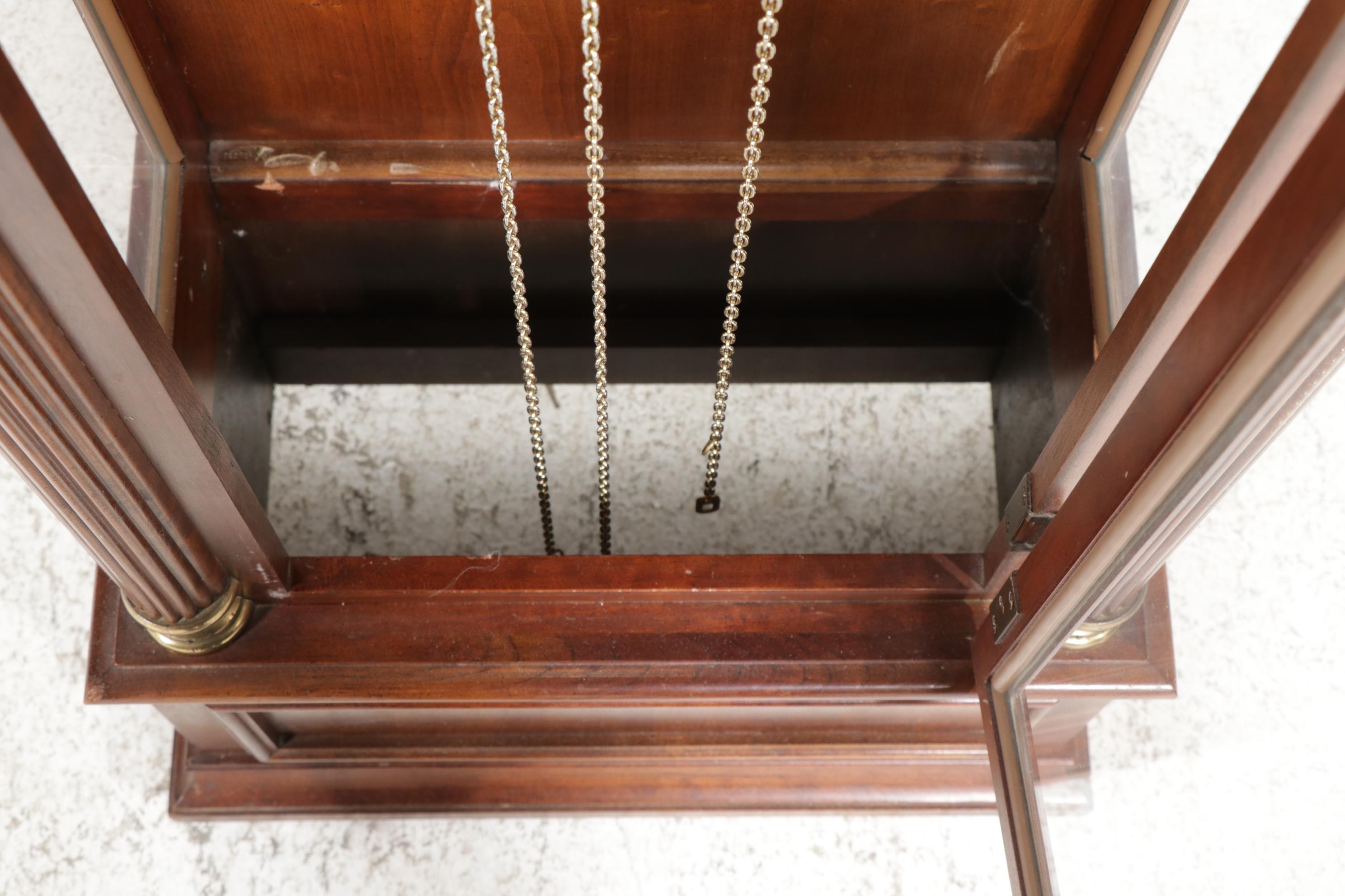 Ridgeway Federal Style No. 241 Cherry Grandfather Clock, 1983