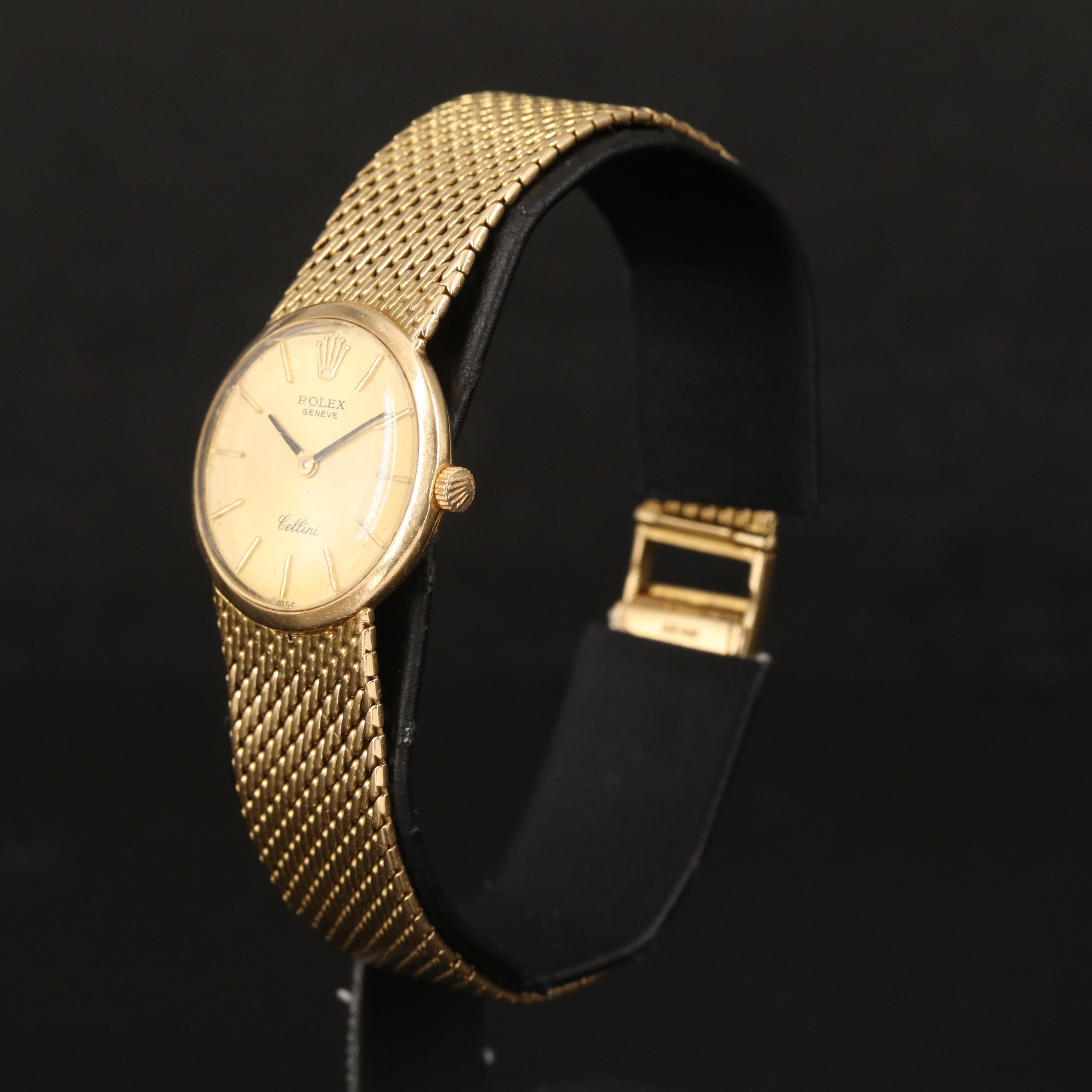 18K Rolex Cellini Manual Wind Watch