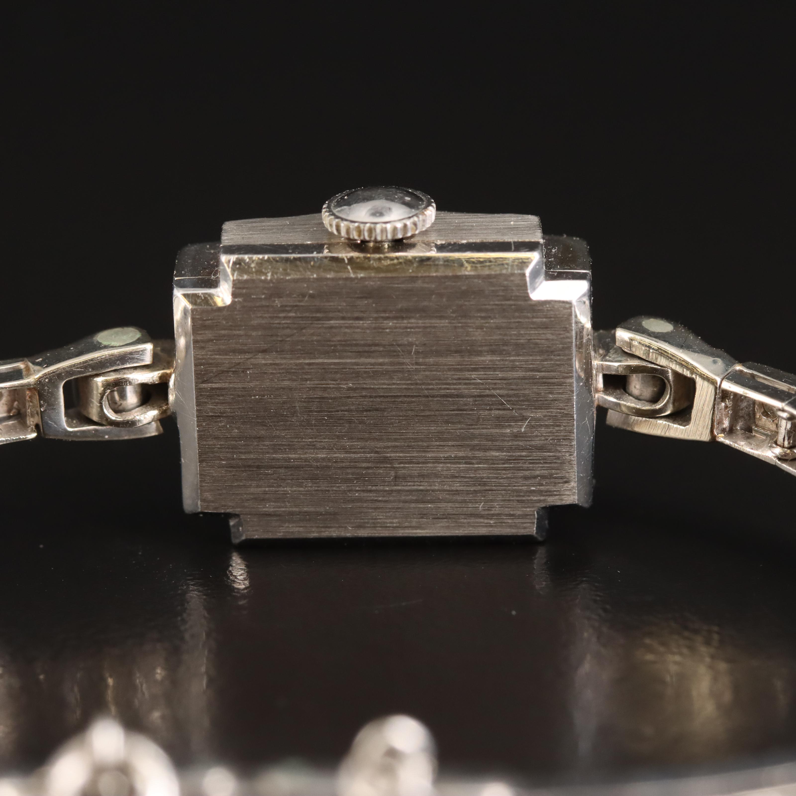 14K Hamilton 0.52 CTW Diamond Watch