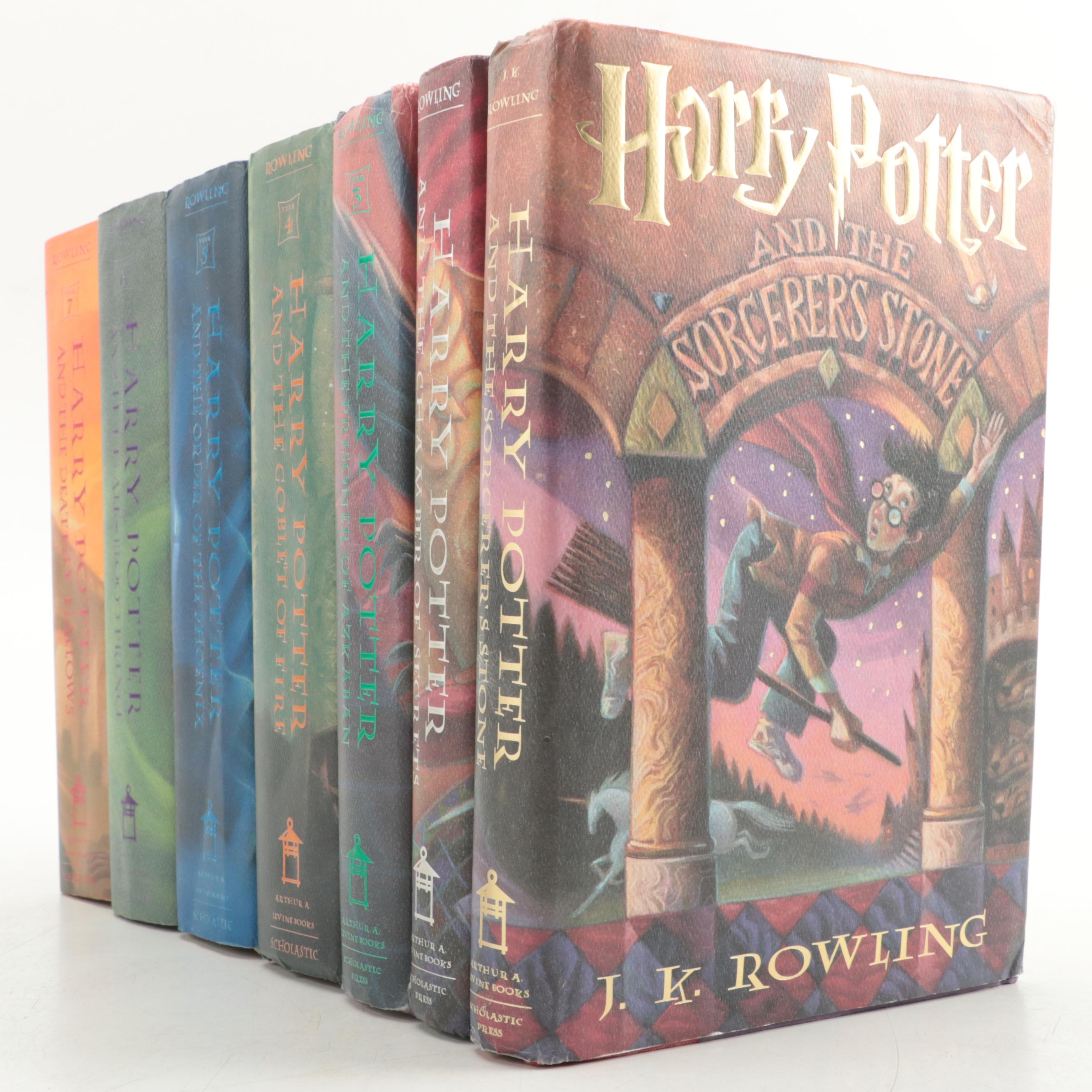 First American Edition "Harry Potter" Complete Series by J. K. Rowling