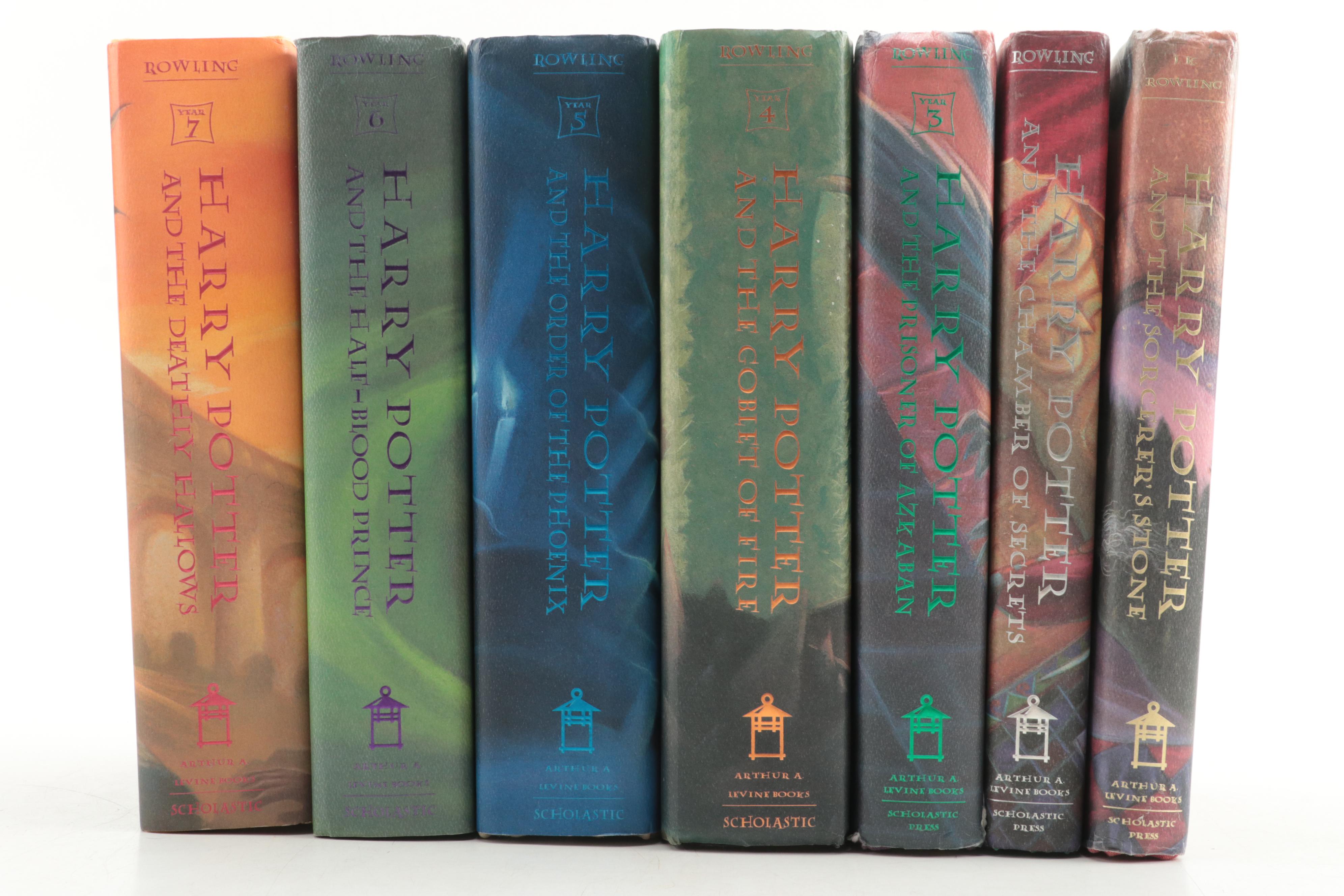 First American Edition "Harry Potter" Complete Series by J. K. Rowling