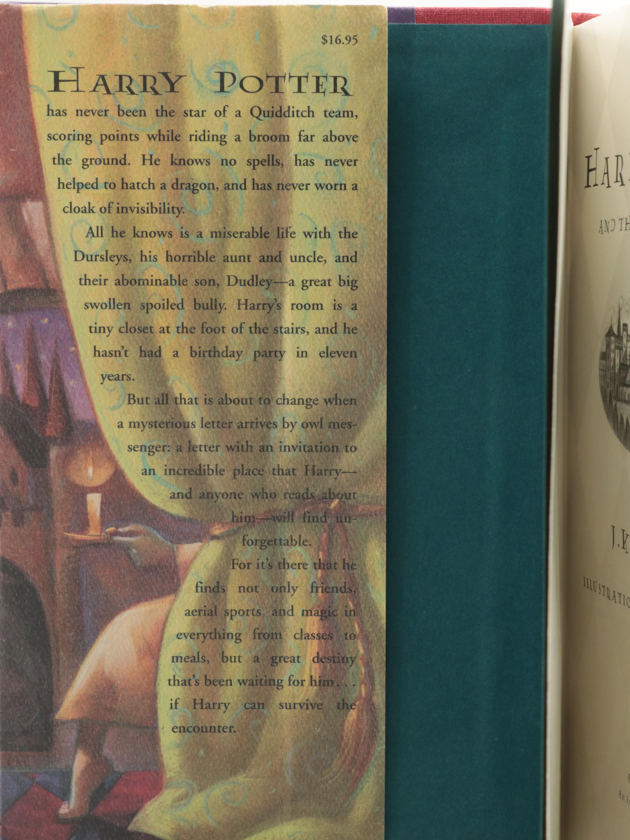 First American Edition "Harry Potter" Complete Series by J. K. Rowling