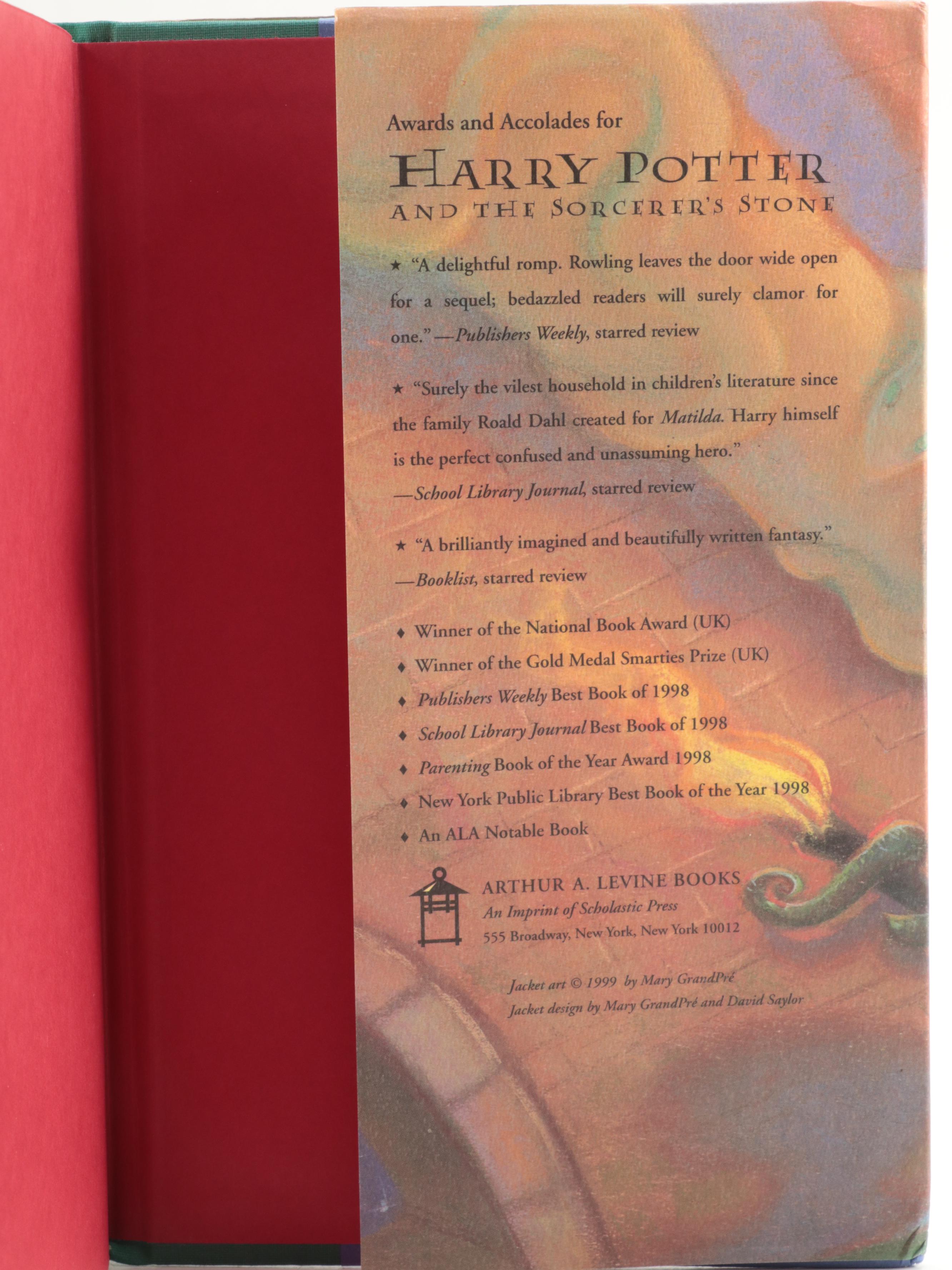 First American Edition "Harry Potter" Complete Series by J. K. Rowling