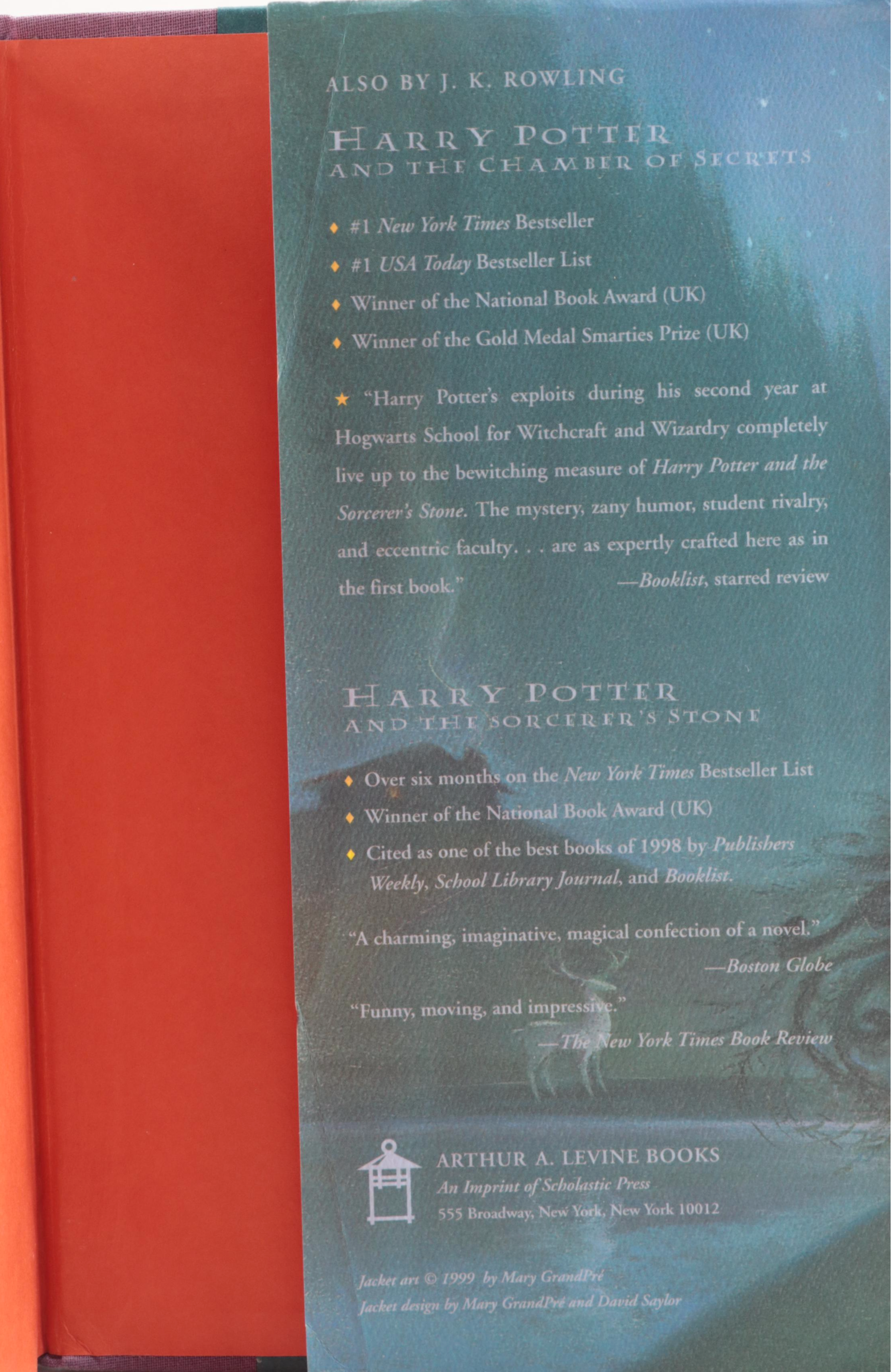 First American Edition "Harry Potter" Complete Series by J. K. Rowling