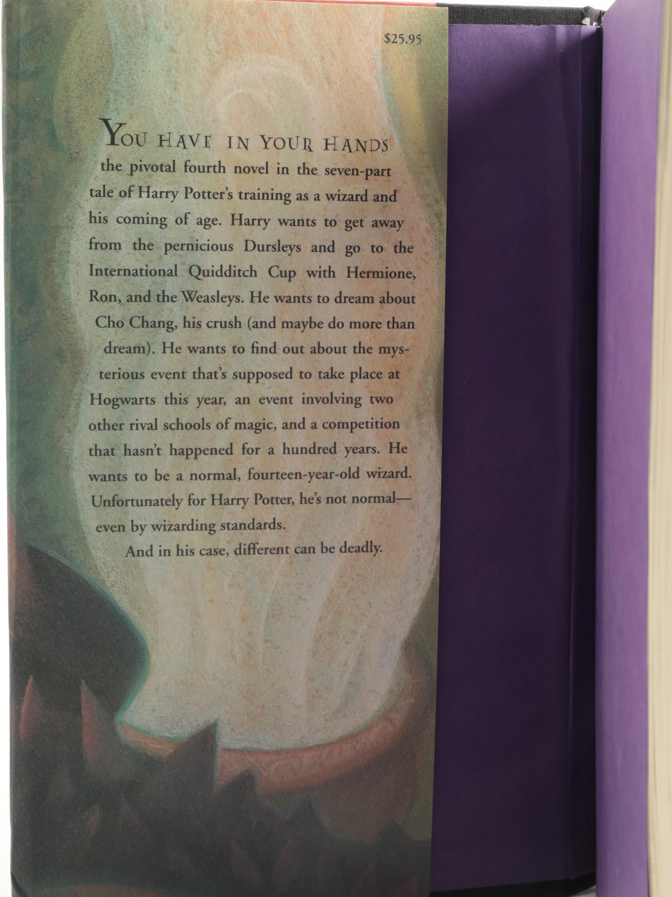 First American Edition "Harry Potter" Complete Series by J. K. Rowling